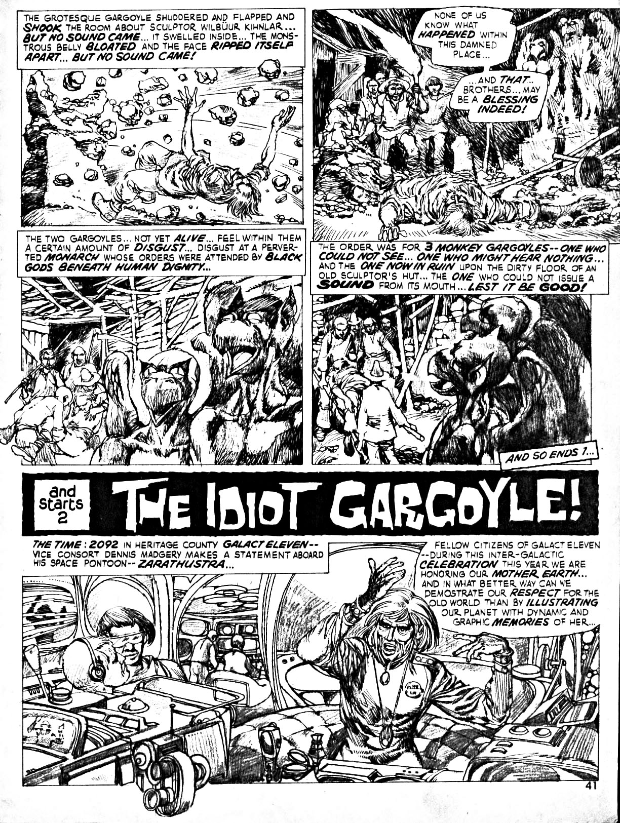 Read online Nightmare (1970) comic -  Issue #9 - 41