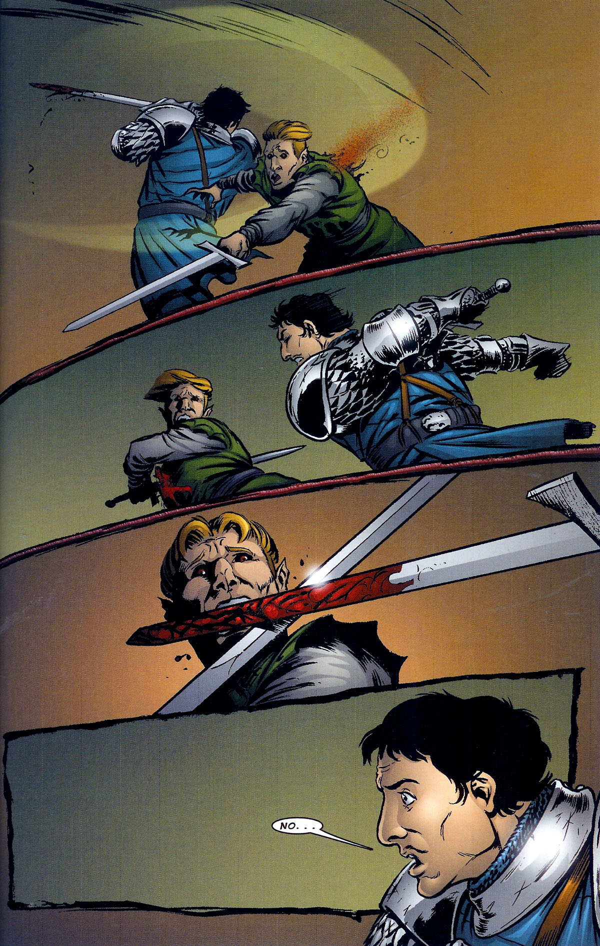 Read online Dracula vs King Arthur comic -  Issue #2 - 31