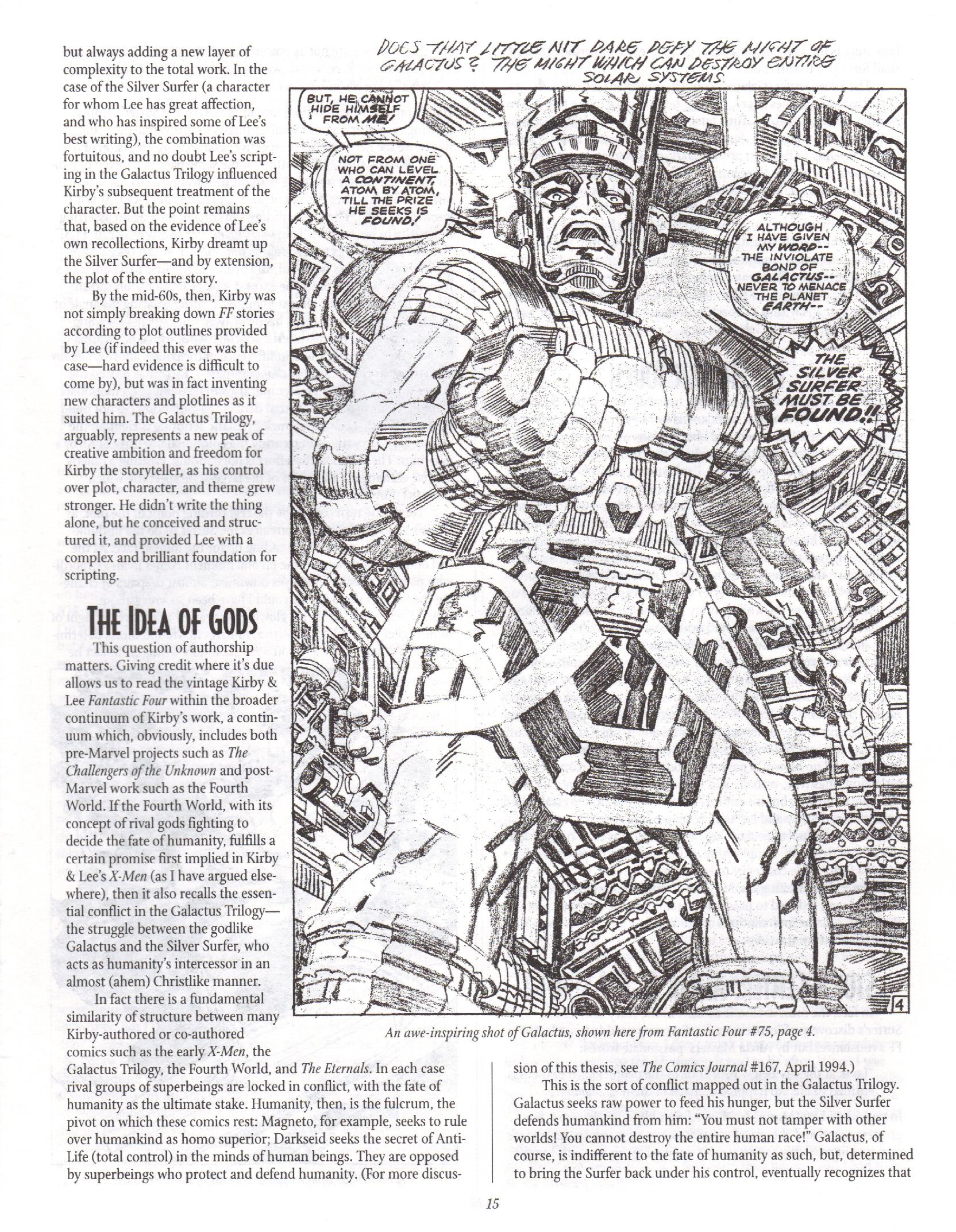 Read online The Jack Kirby Collector comic -  Issue #9 - 15