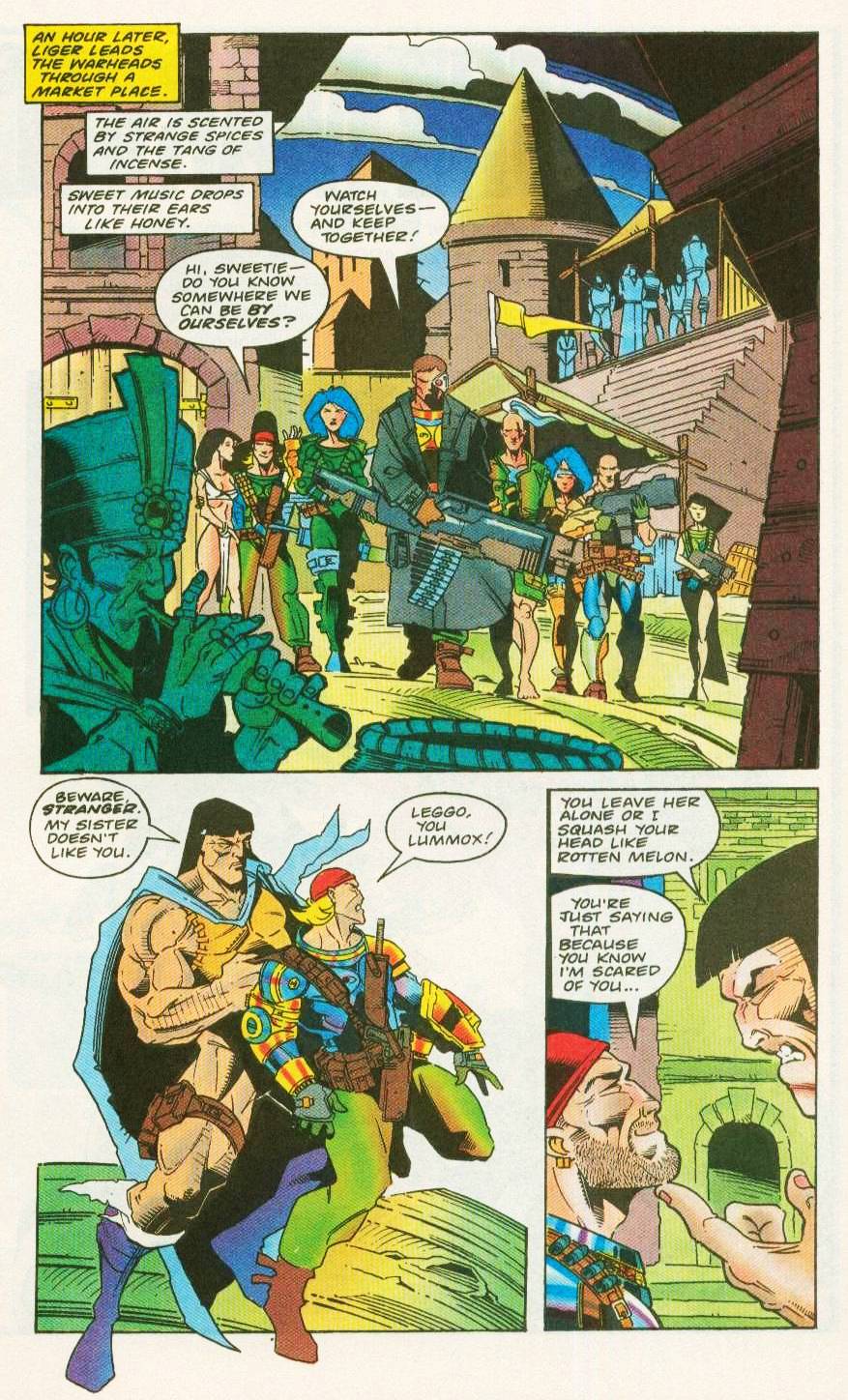 Read online Warheads comic -  Issue #6 - 10