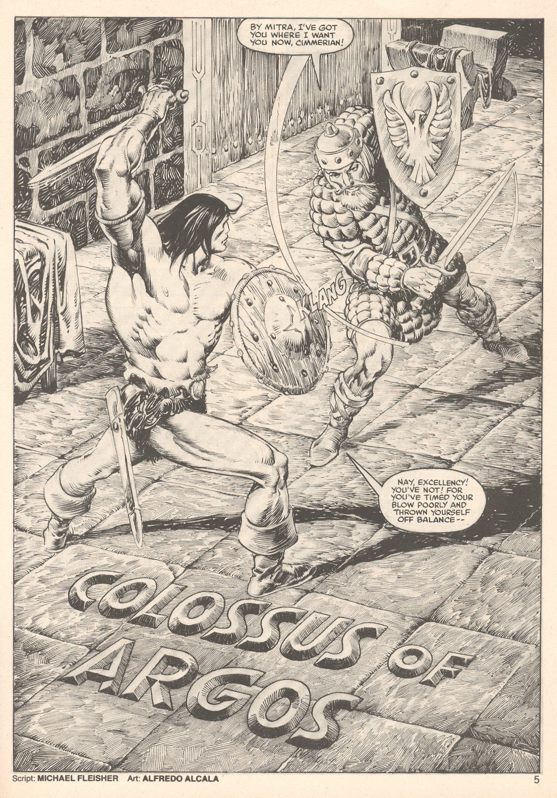 Read online The Savage Sword Of Conan comic -  Issue #80 - 5