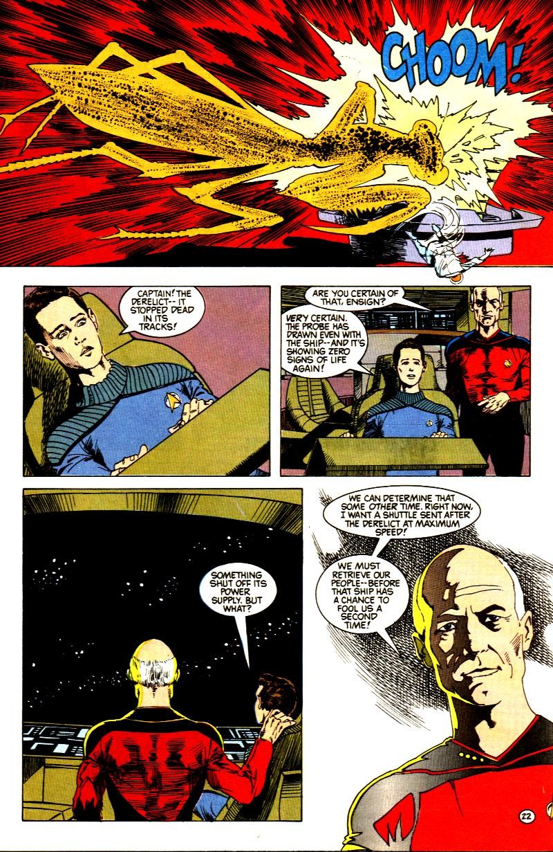 Read online Star Trek: The Next Generation (1989) comic -  Issue #4 - 23