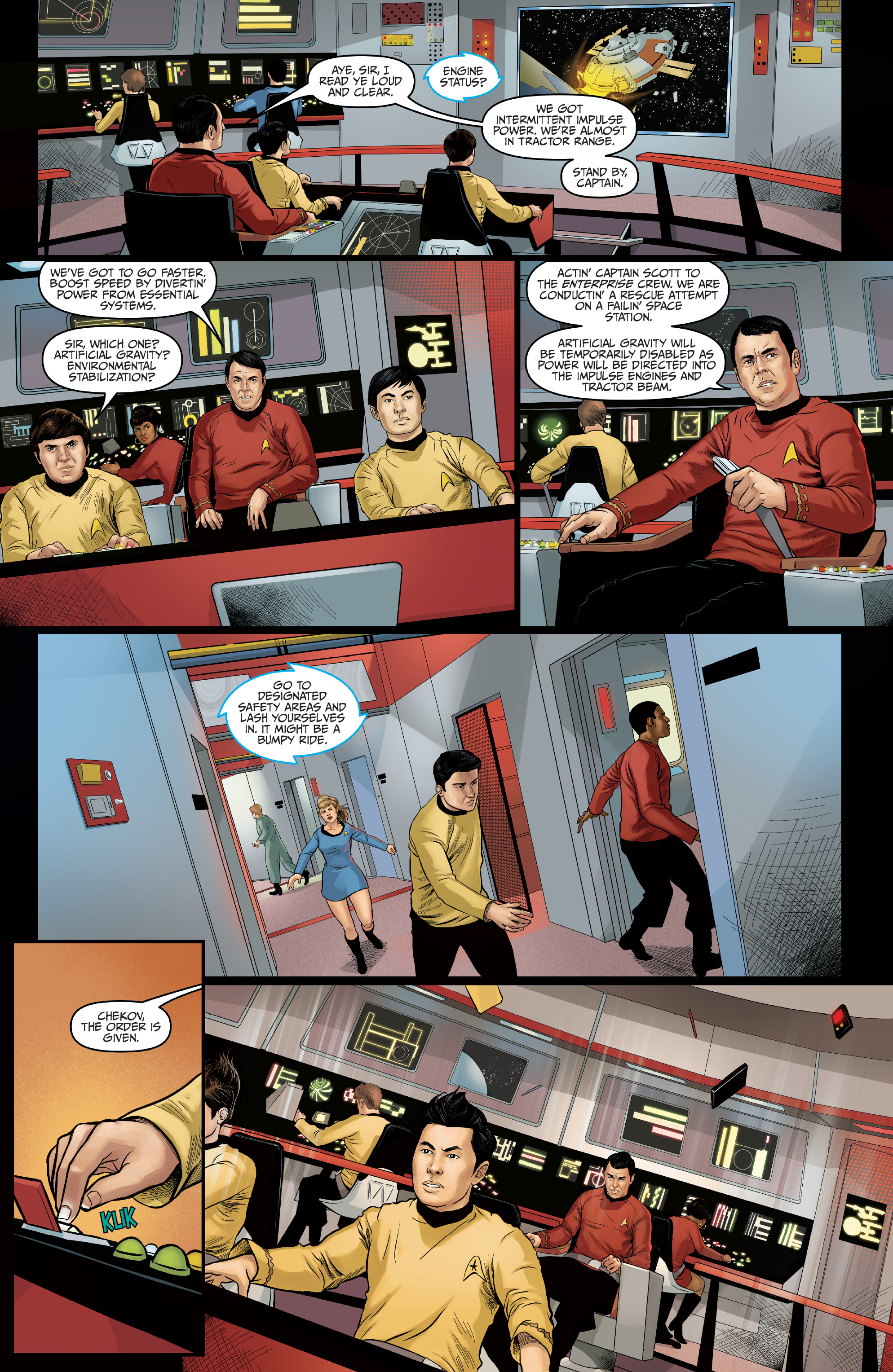 Read online Star Trek: Year Five comic -  Issue #4 - 17