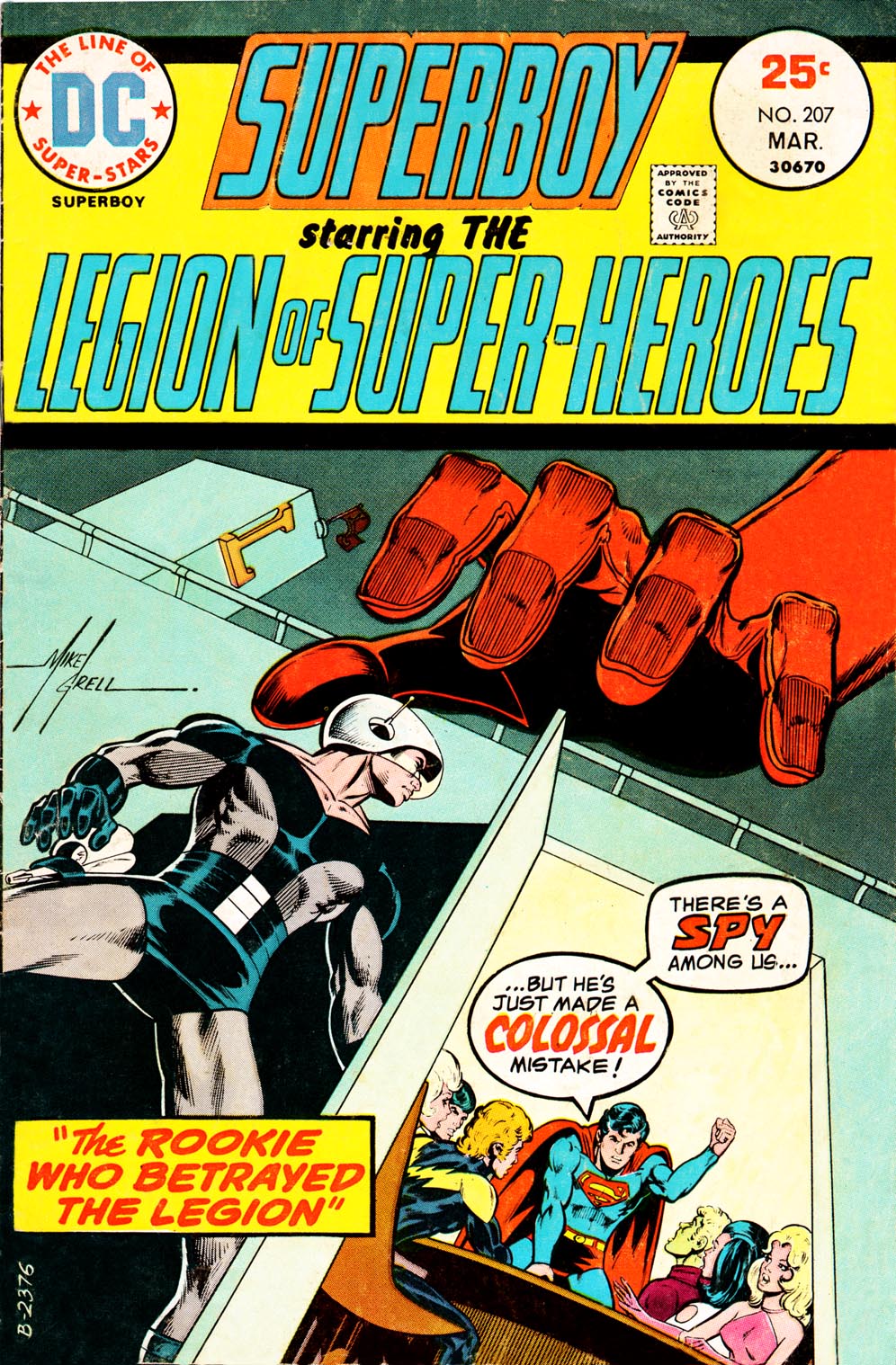 Read online Superboy (1949) comic -  Issue #207 - 1