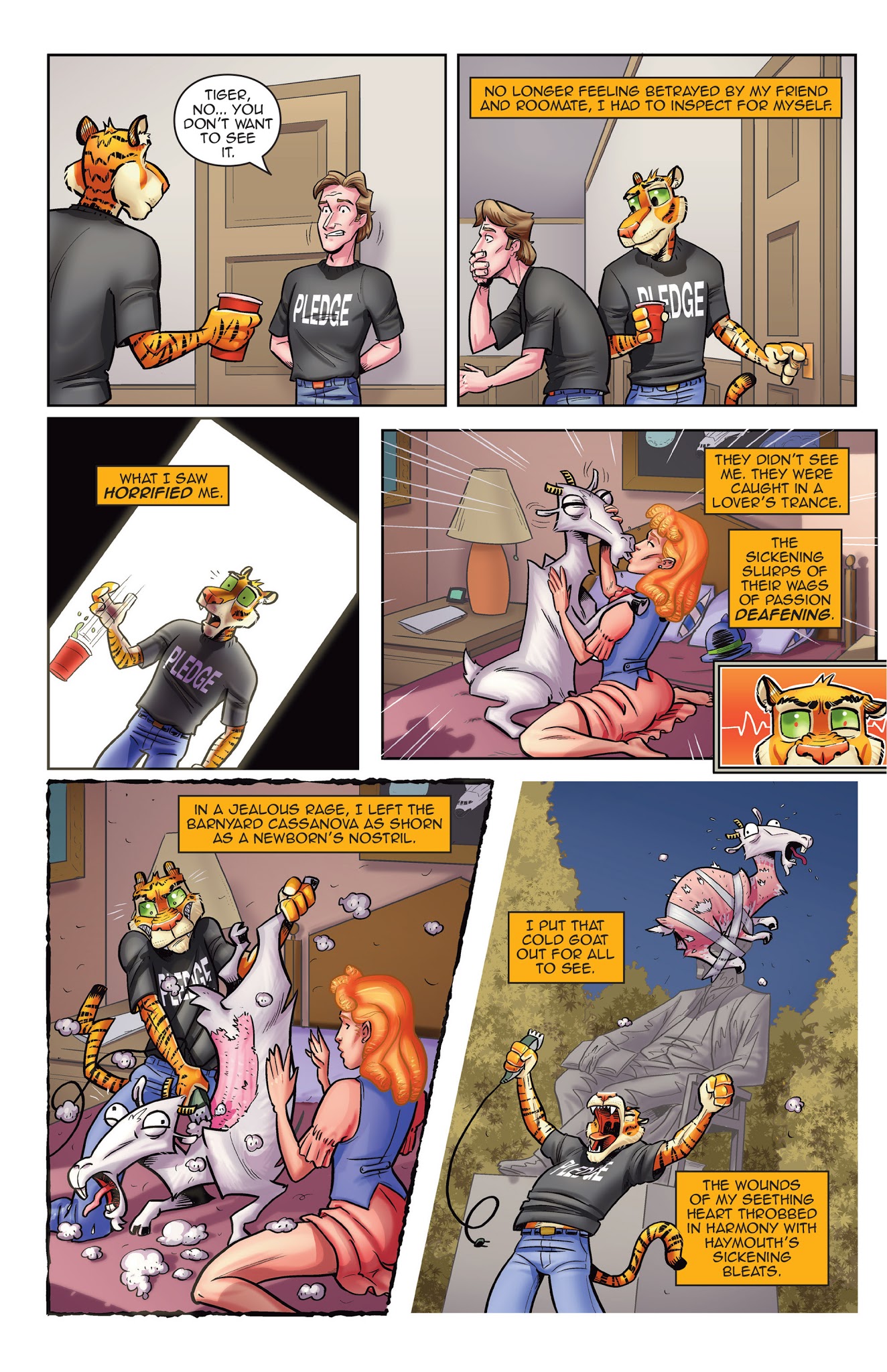 Read online Tiger Lawyer comic -  Issue #3 - 13