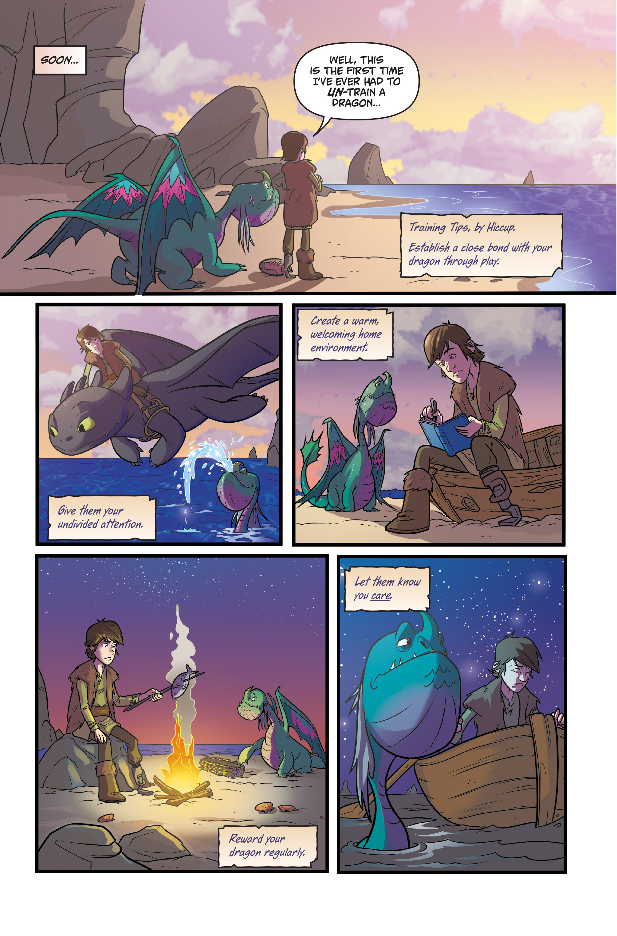 Read online DreamWorks Dragons: Defenders of Berk Collection: Fire & Ice comic -  Issue # TPB - 52