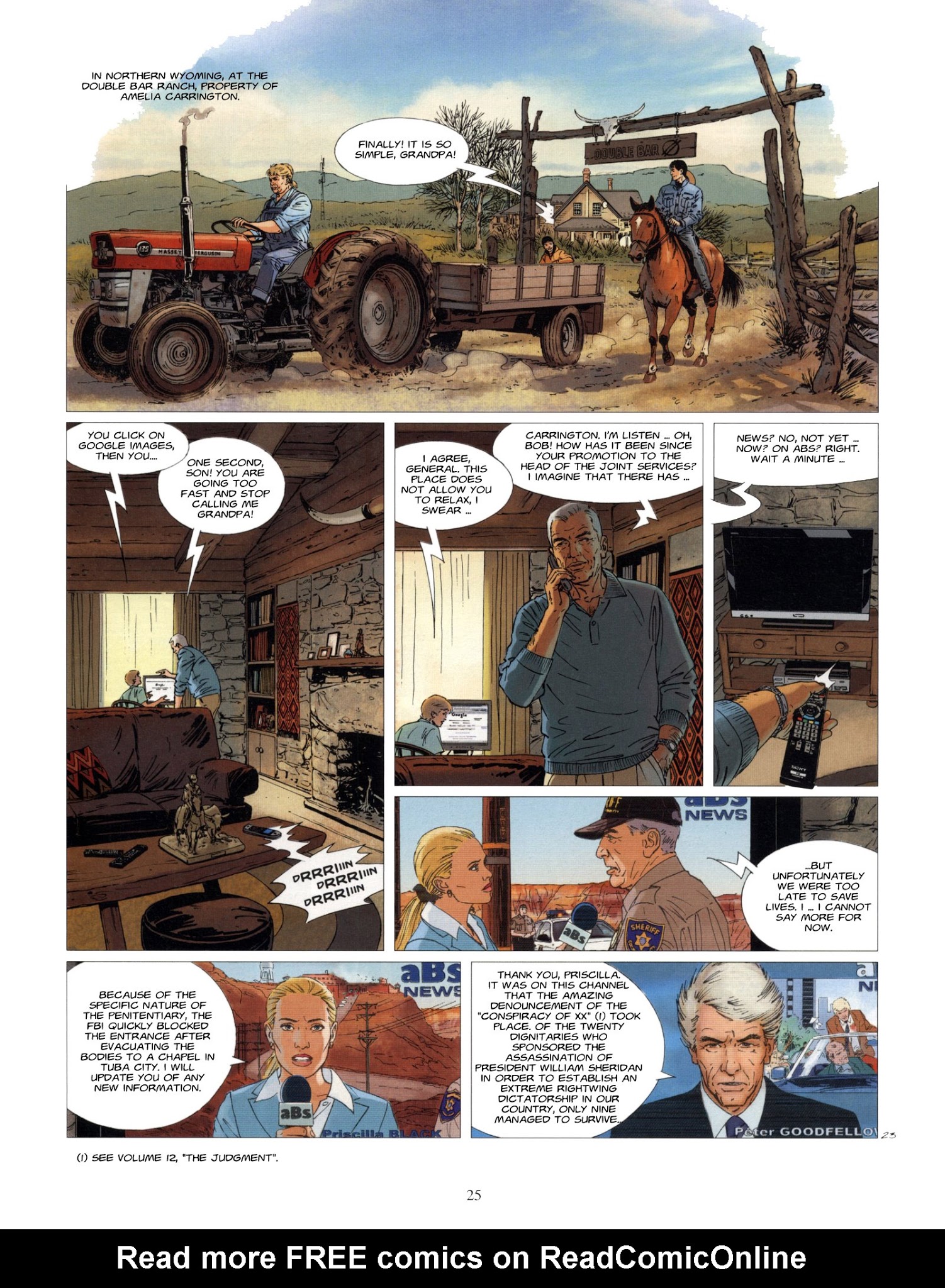 Read online XIII comic -  Issue #20 - 25