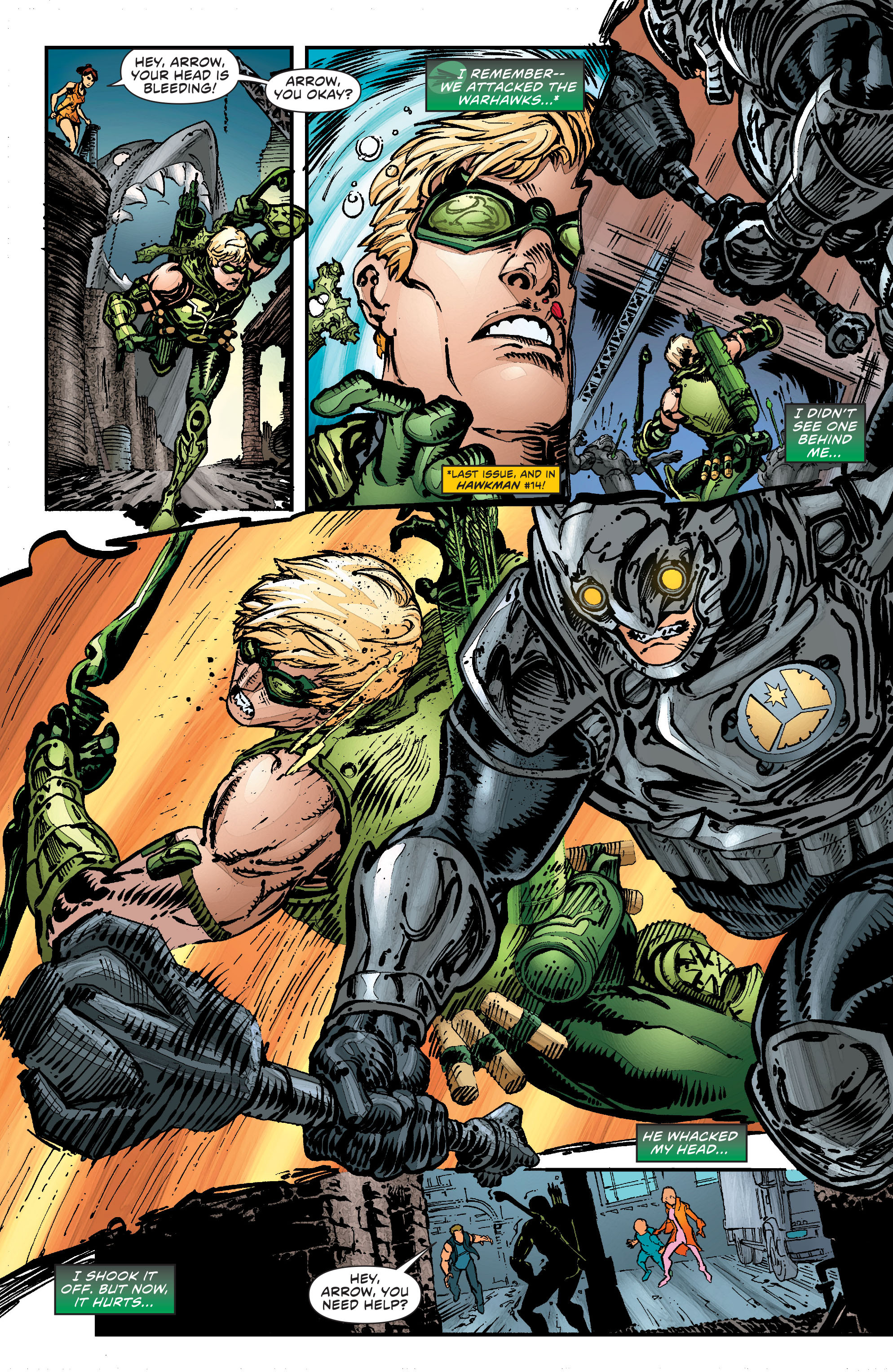 Read online Green Arrow (2011) comic -  Issue #15 - 8