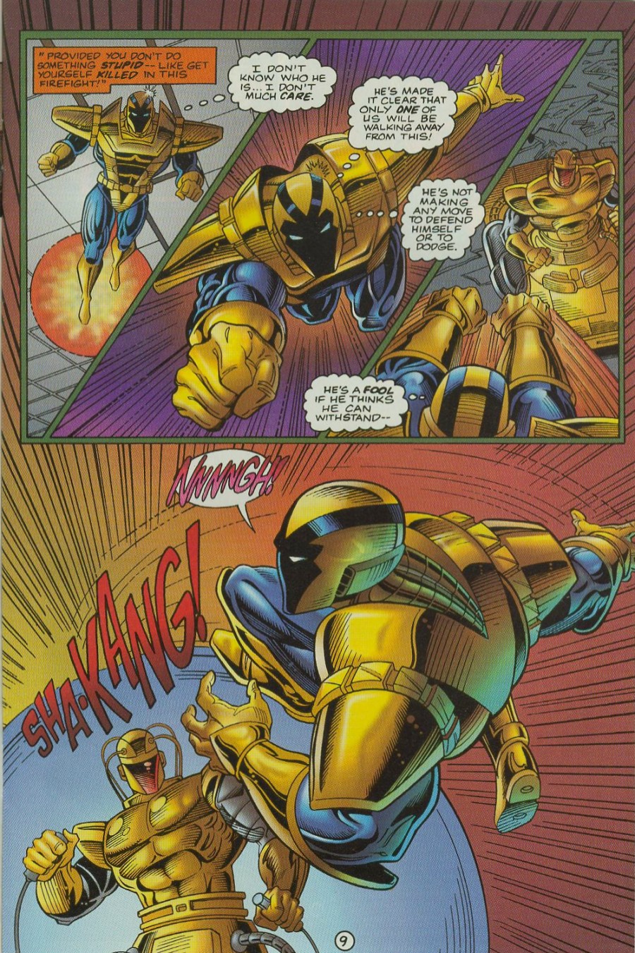 Read online Prototype (1993) comic -  Issue #18 - 10
