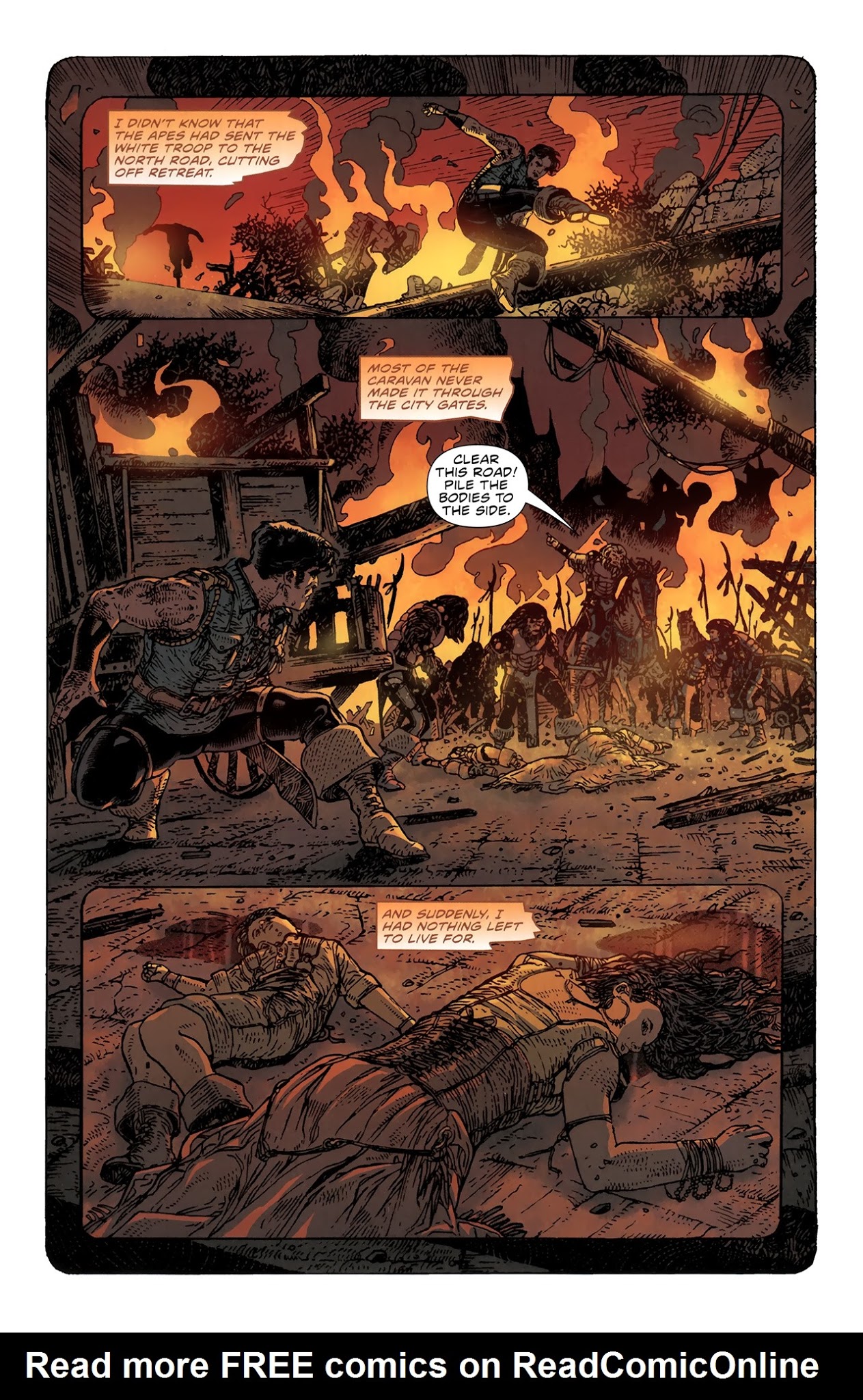 Read online Planet of the Apes (2011) comic -  Issue #6 - 17