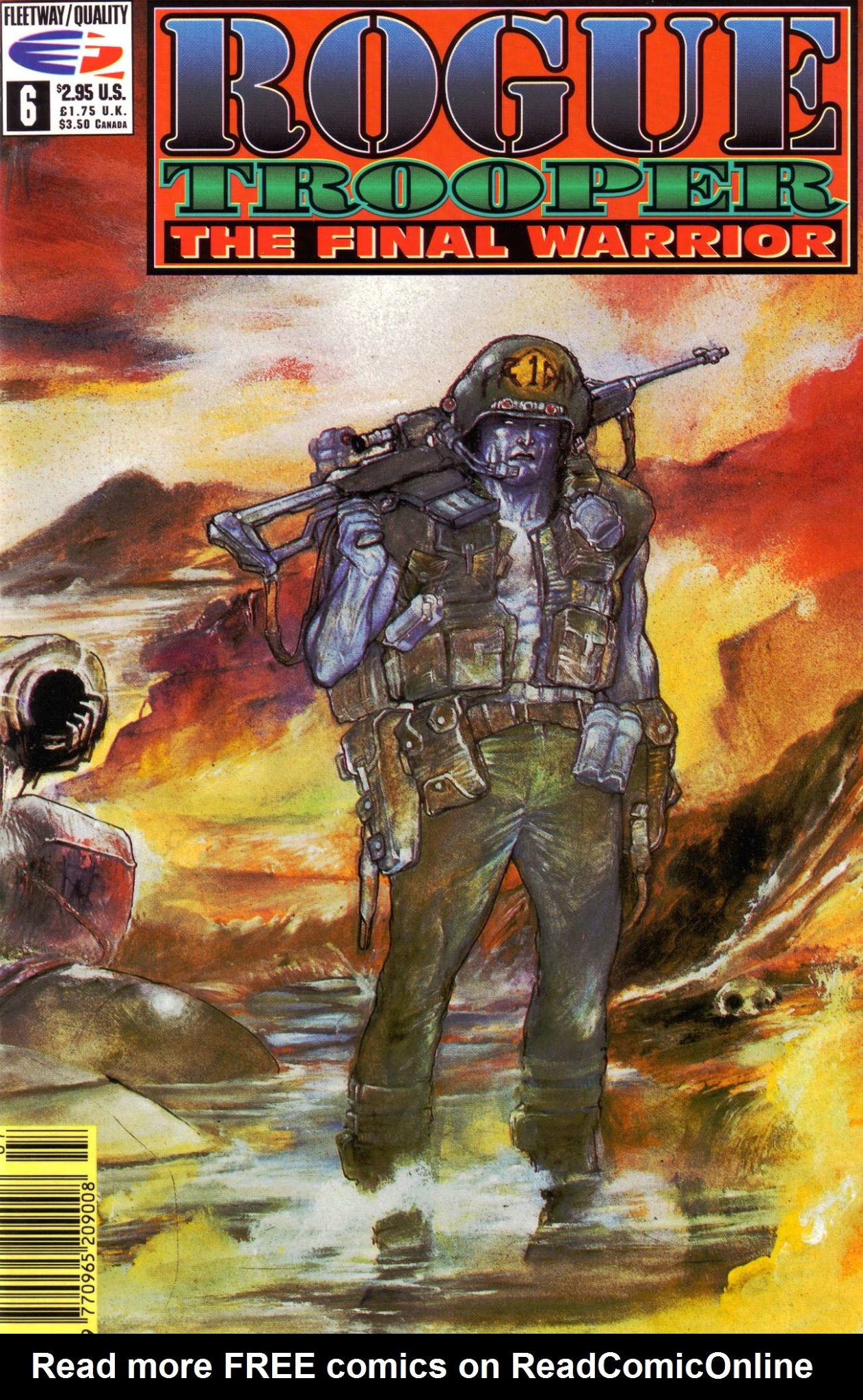 Read online Rogue Trooper:  The Final Warrior comic -  Issue #6 - 1