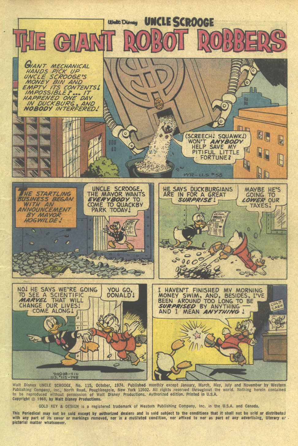 Read online Uncle Scrooge (1953) comic -  Issue #115 - 3