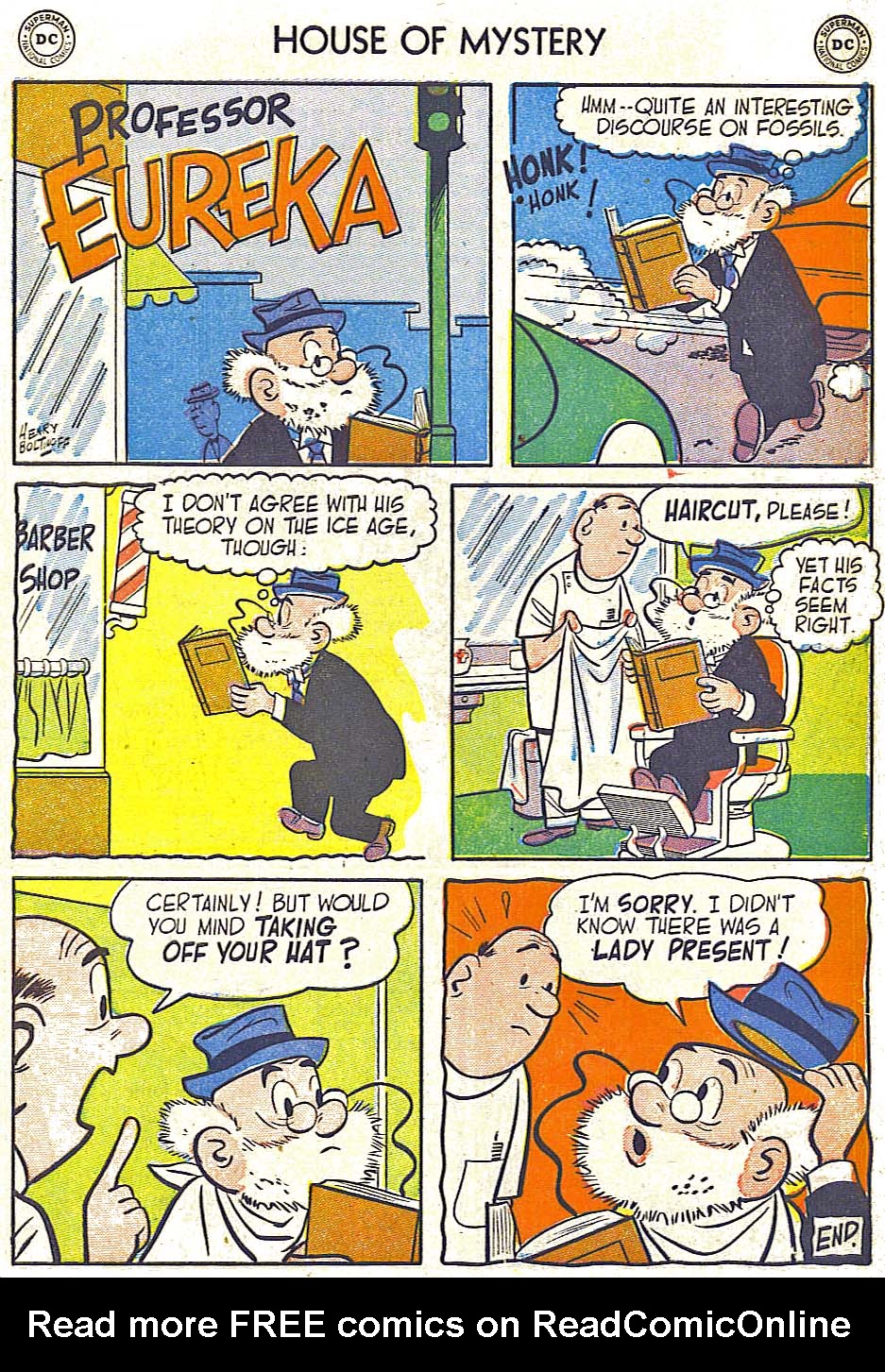 Read online House of Mystery (1951) comic -  Issue #27 - 27