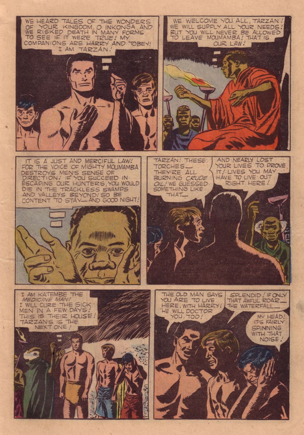 Read online Tarzan (1948) comic -  Issue #104 - 11