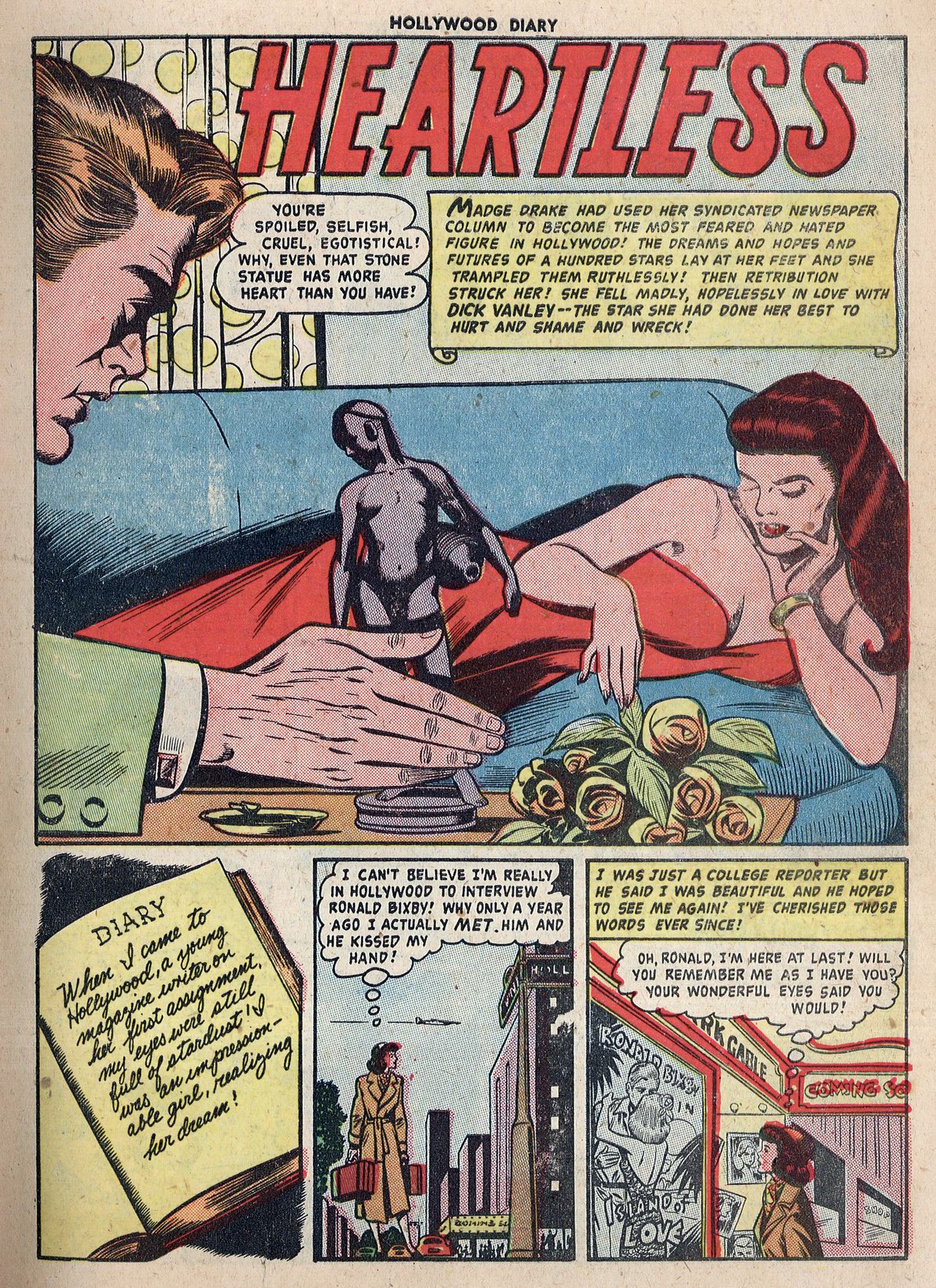Read online Hollywood Diary comic -  Issue #1 - 3