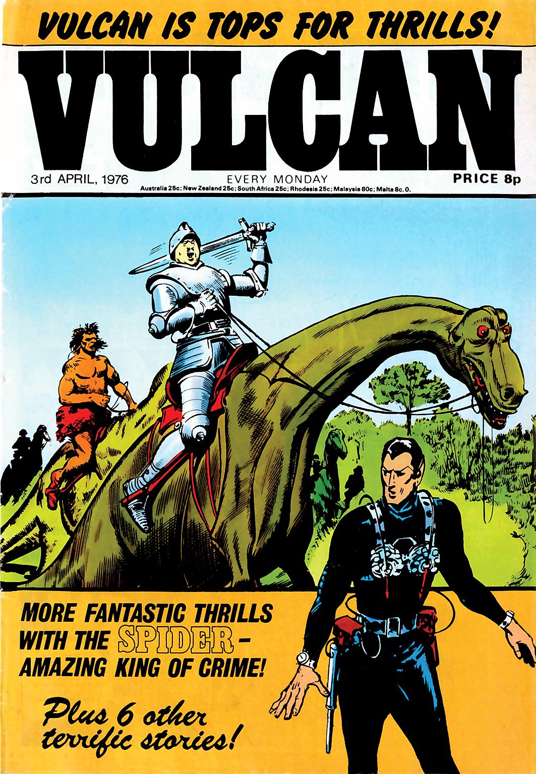 Read online Vulcan comic -  Issue #28 - 1