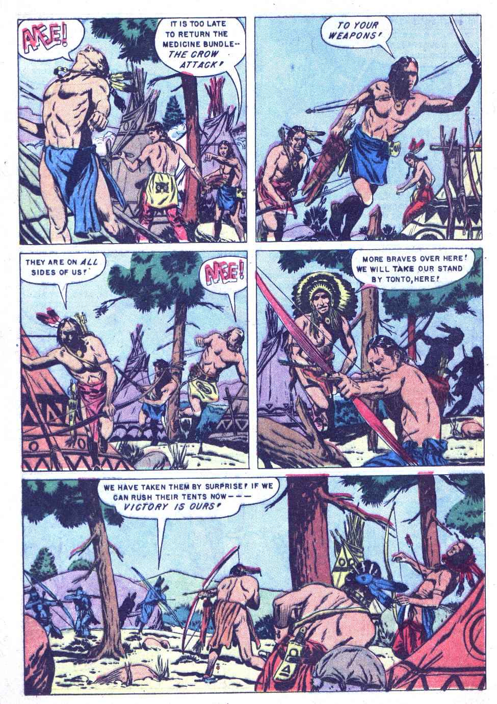 Read online Lone Ranger's Companion Tonto comic -  Issue #14 - 12