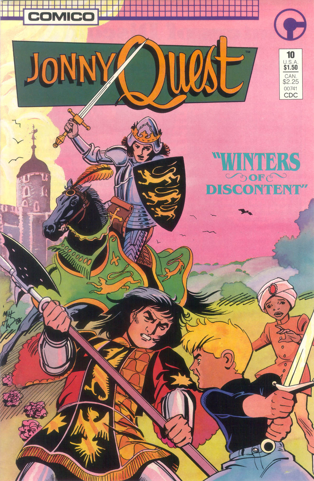 Read online Jonny Quest comic -  Issue #10 - 1