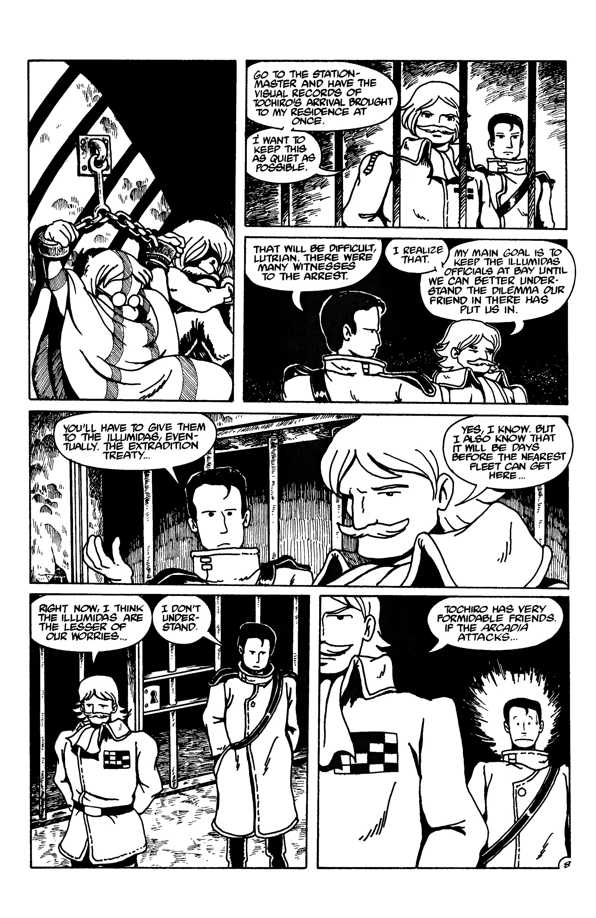 Read online Captain Harlock comic -  Issue #8 - 10