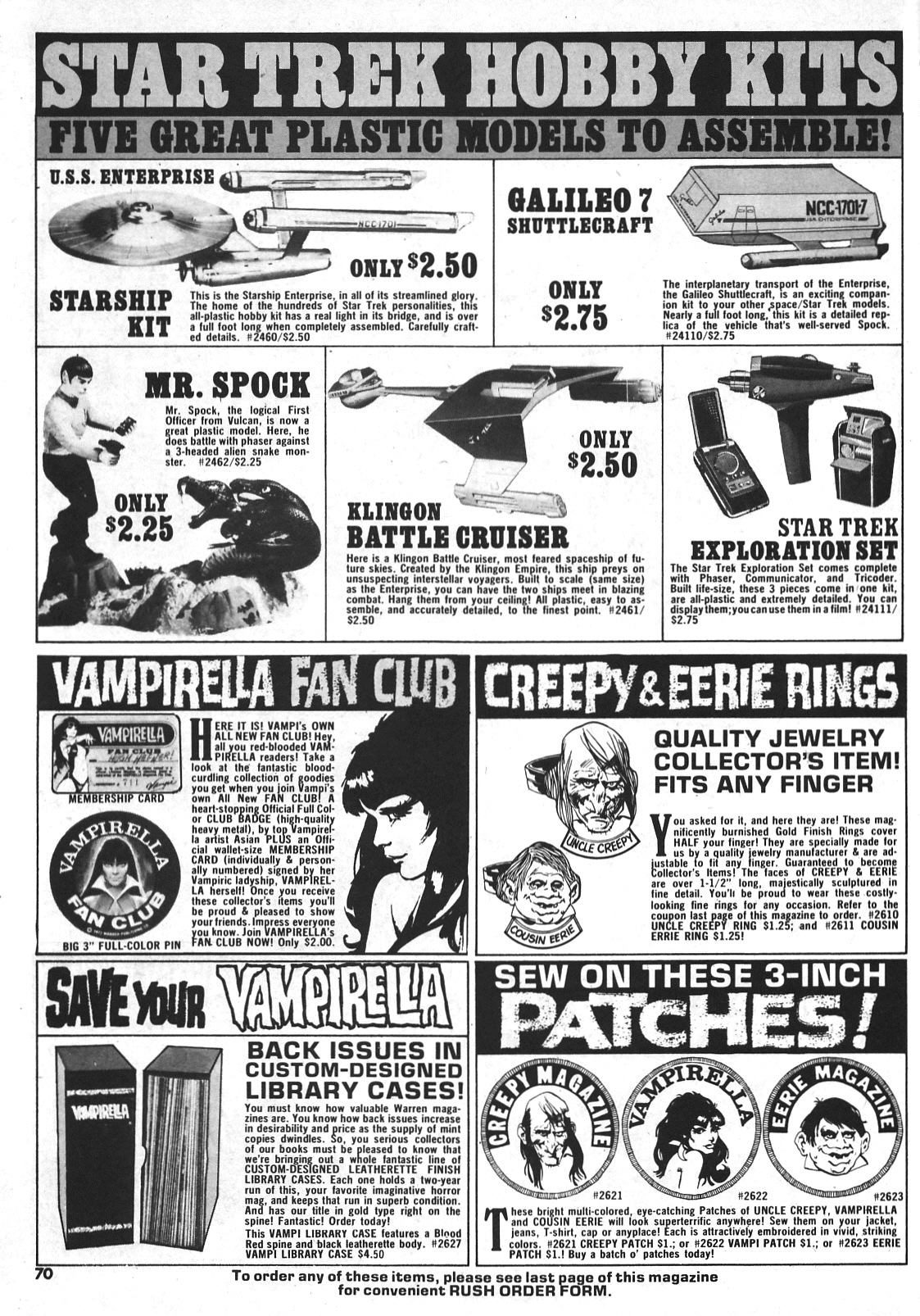 Read online Vampirella (1969) comic -  Issue #36 - 70
