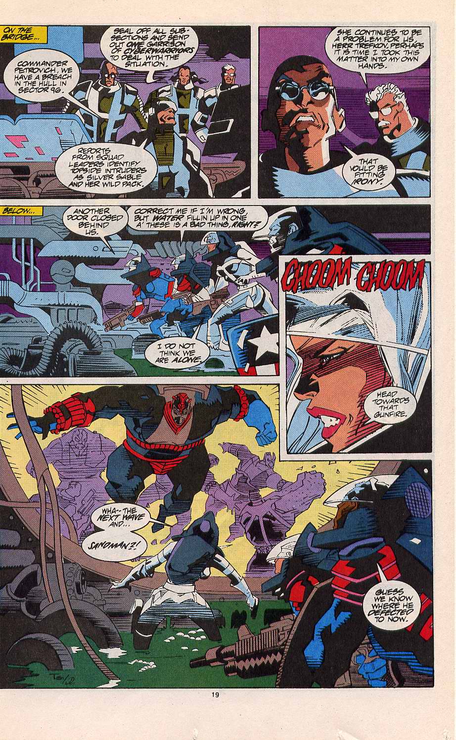 Read online Silver Sable and the Wild Pack comic -  Issue #11 - 16