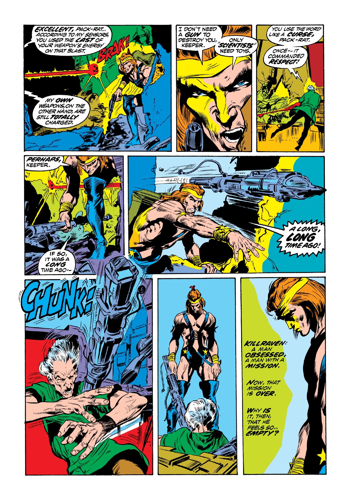 Read online Marvel Masterworks: Killraven comic -  Issue # TPB 1 (Part 1) - 18