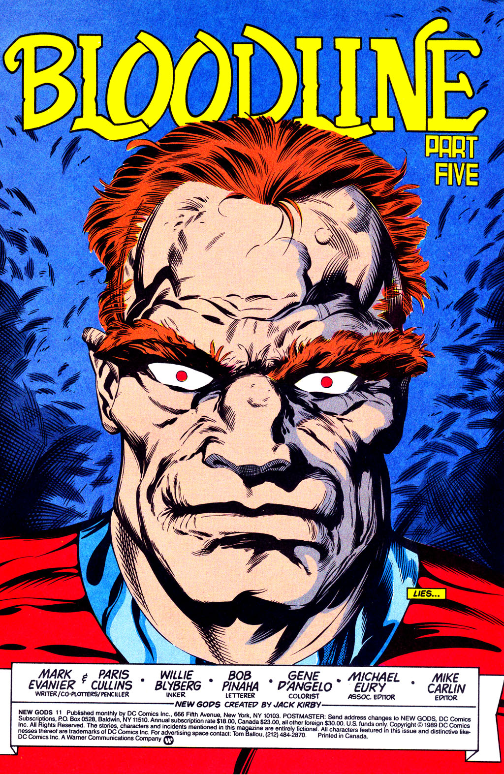 Read online The New Gods (1989) comic -  Issue #11 - 2