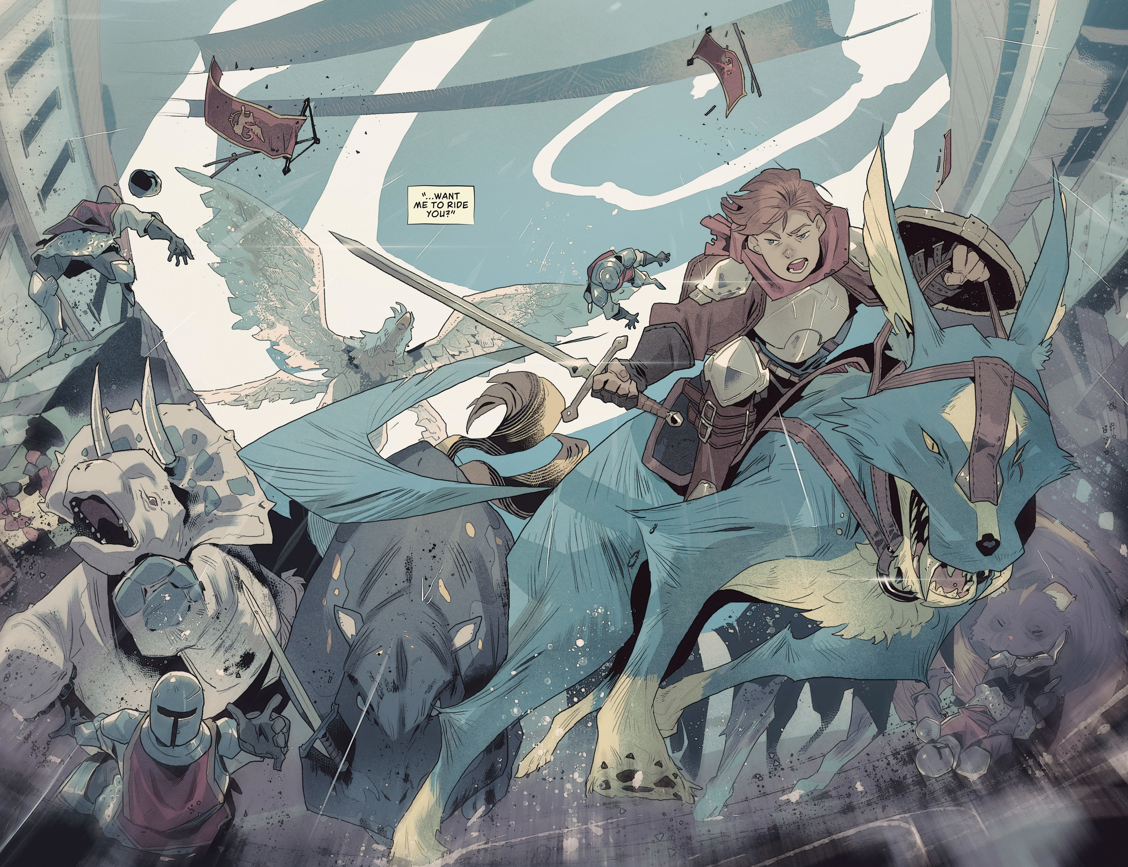 Read online Beastlands: Keepers of the Kingdom comic -  Issue # TPB - 110