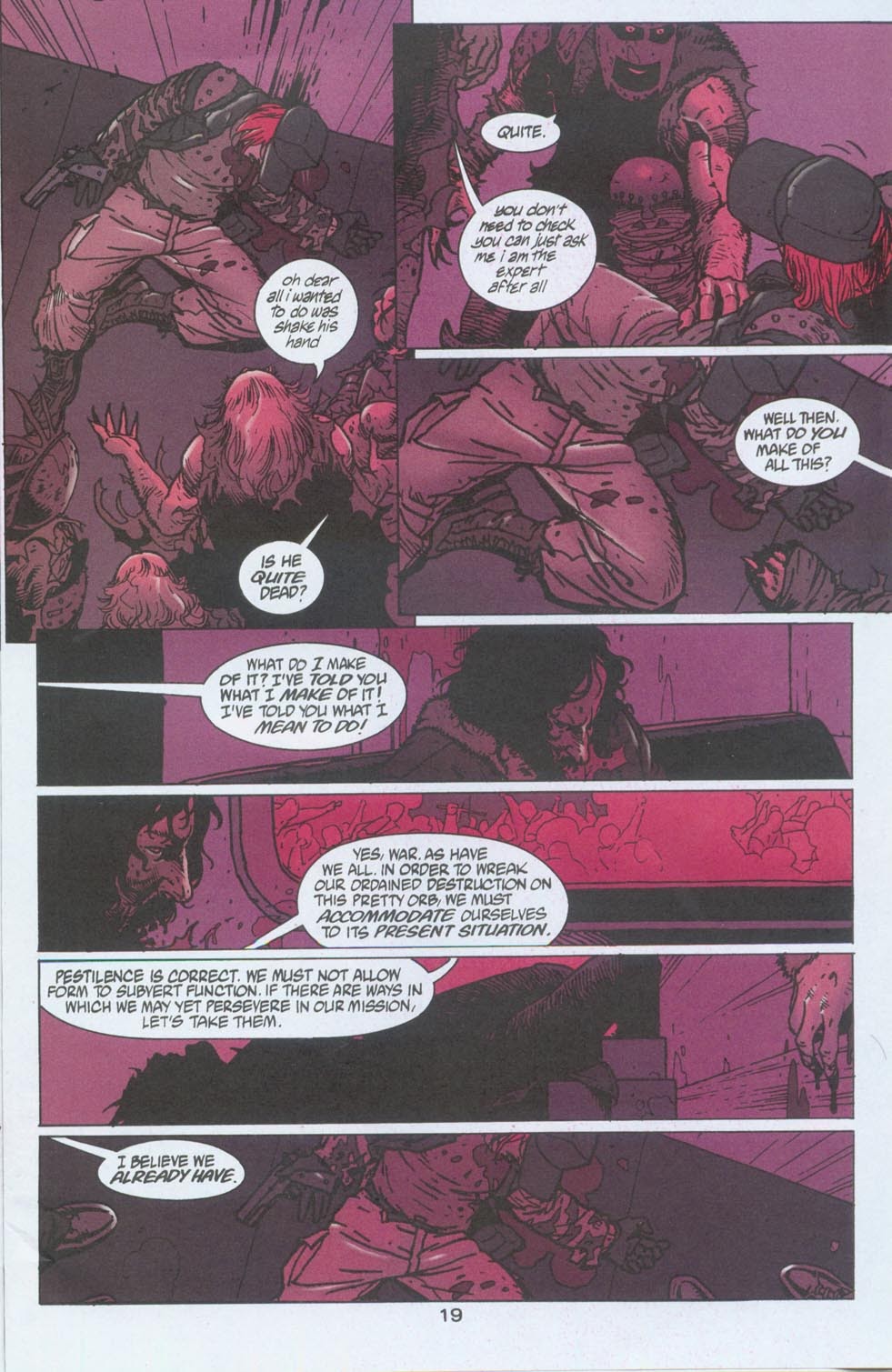 Read online Four Horsemen comic -  Issue #4 - 22