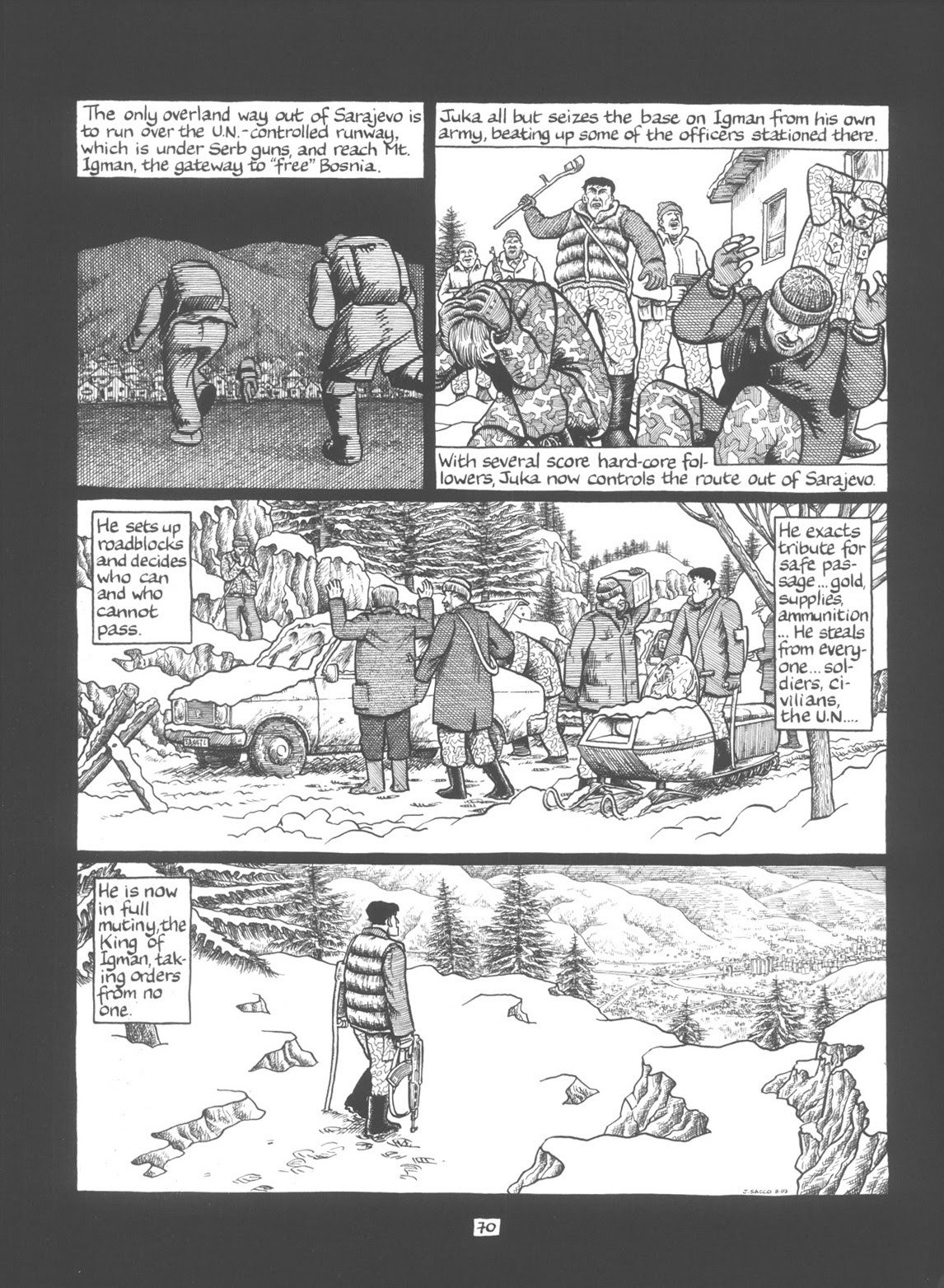 Read online The Fixer: A Story from Sarajevo comic -  Issue # TPB - 74