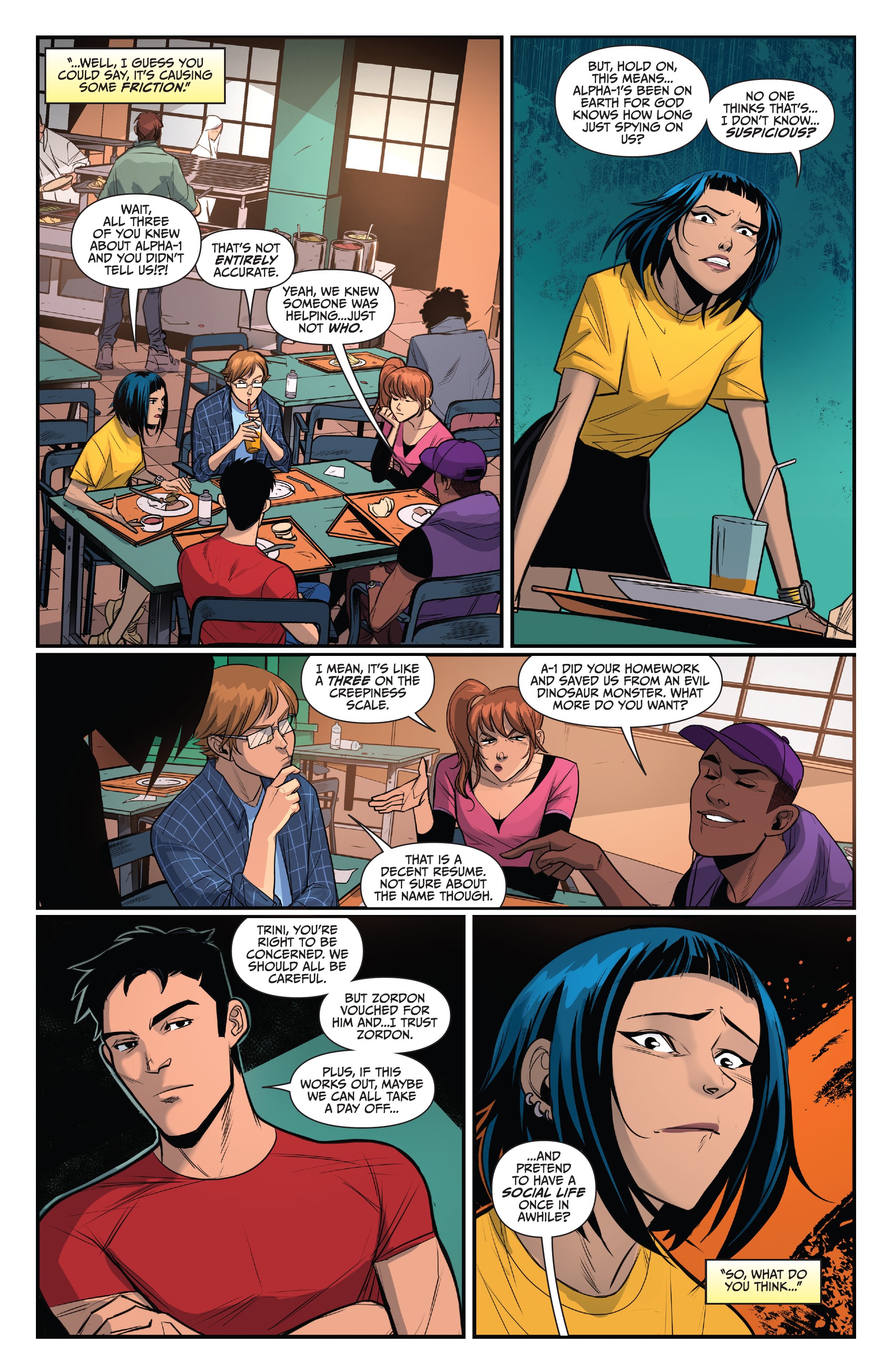 Read online Saban's Go Go Power Rangers comic -  Issue #18 - 18