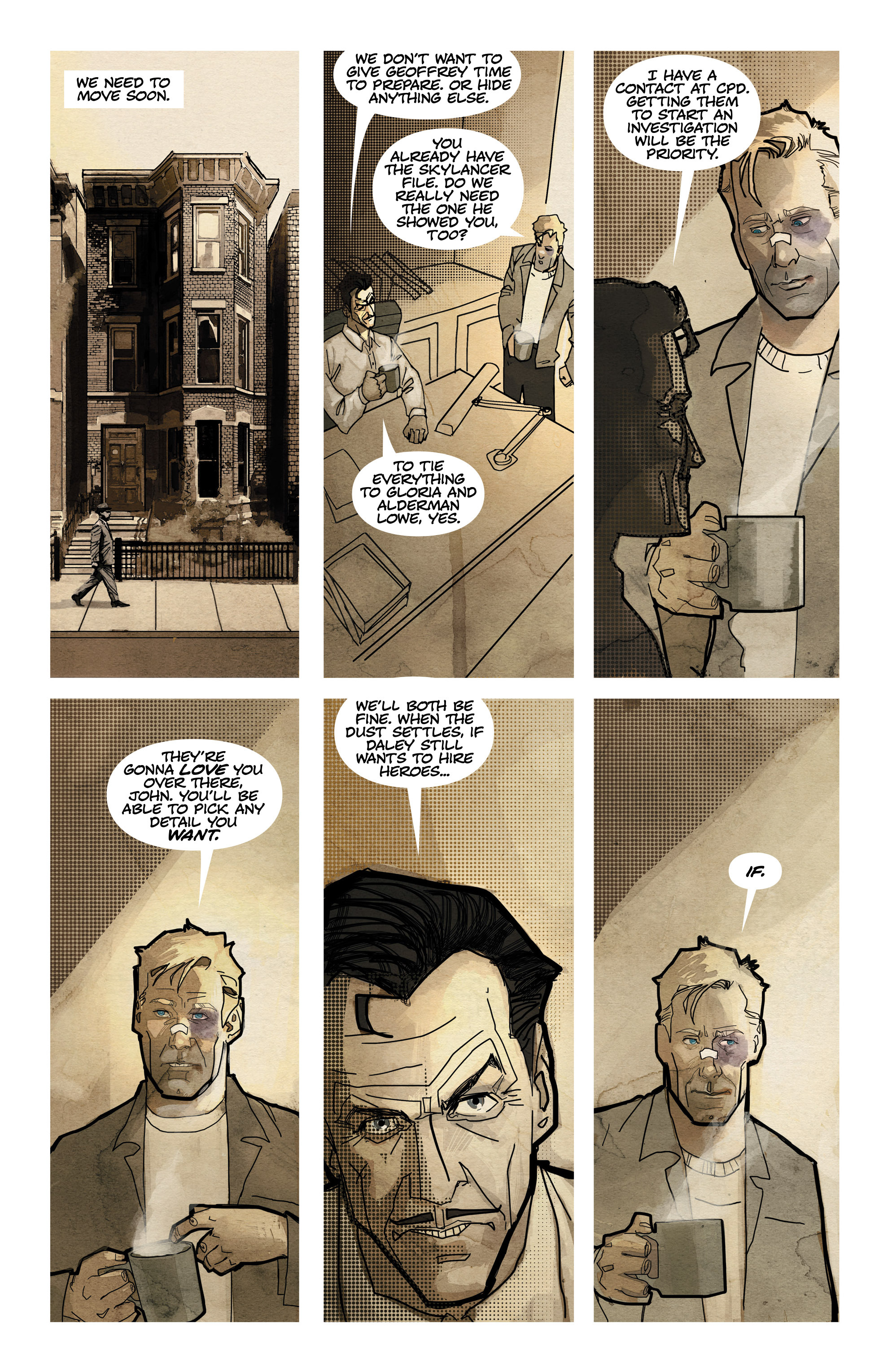 Read online C.O.W.L. comic -  Issue #5 - 9