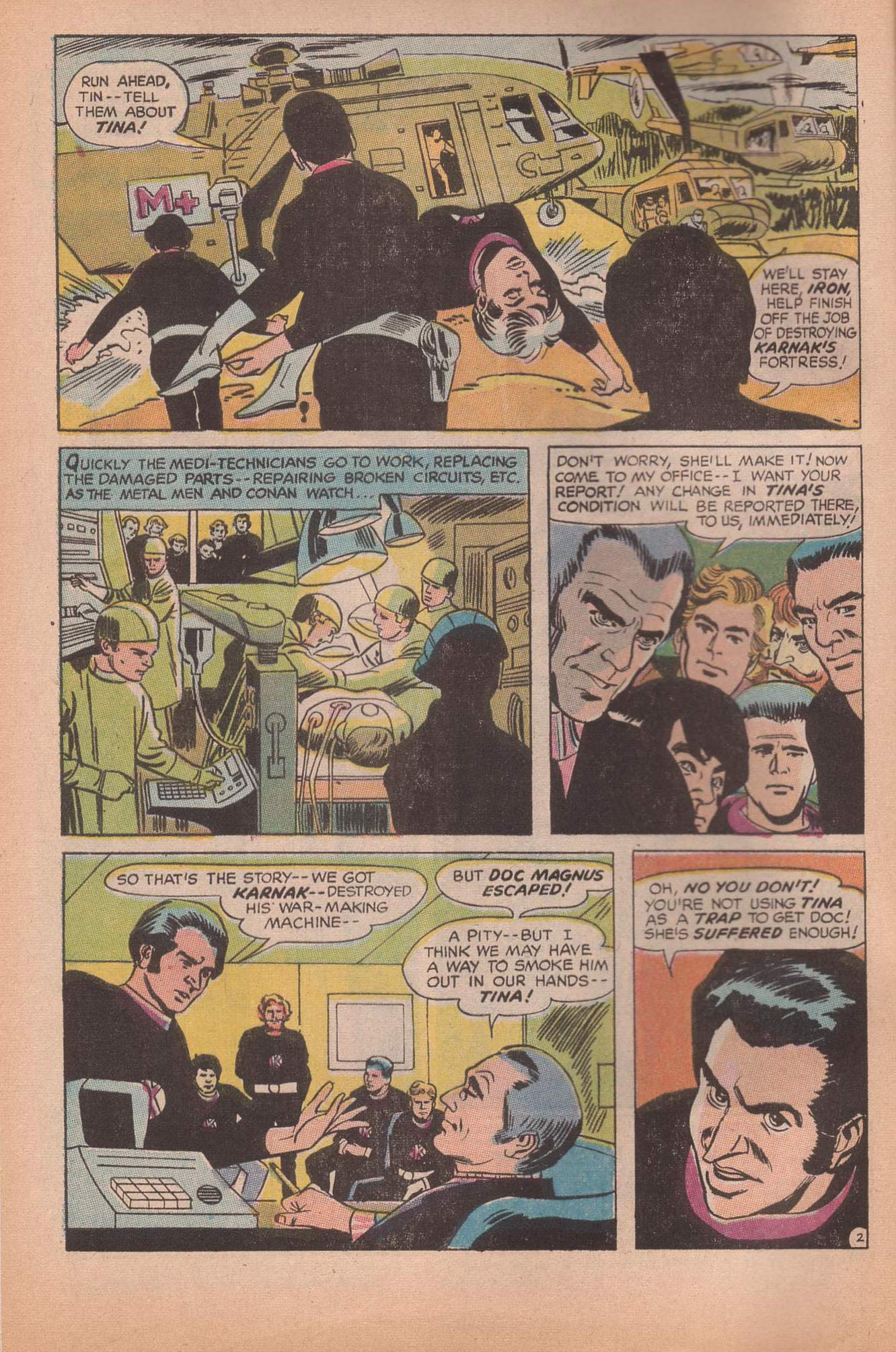 Read online Metal Men (1963) comic -  Issue #41 - 4