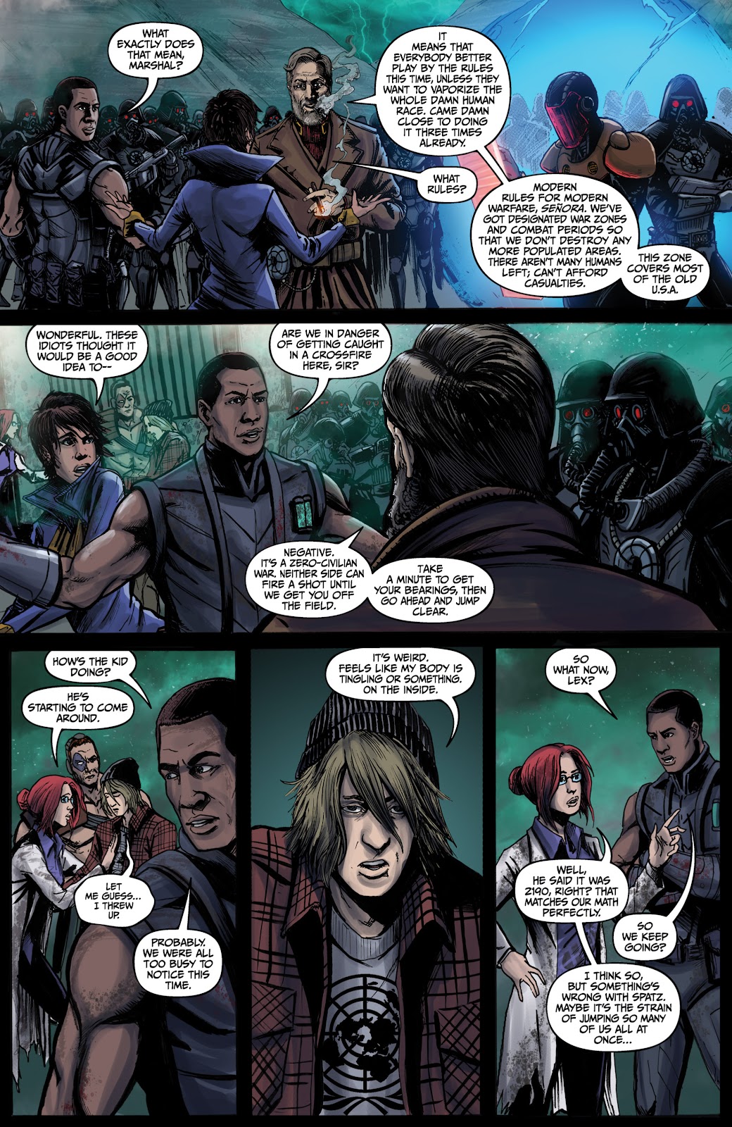 The Accelerators: Momentum issue TPB - Page 37