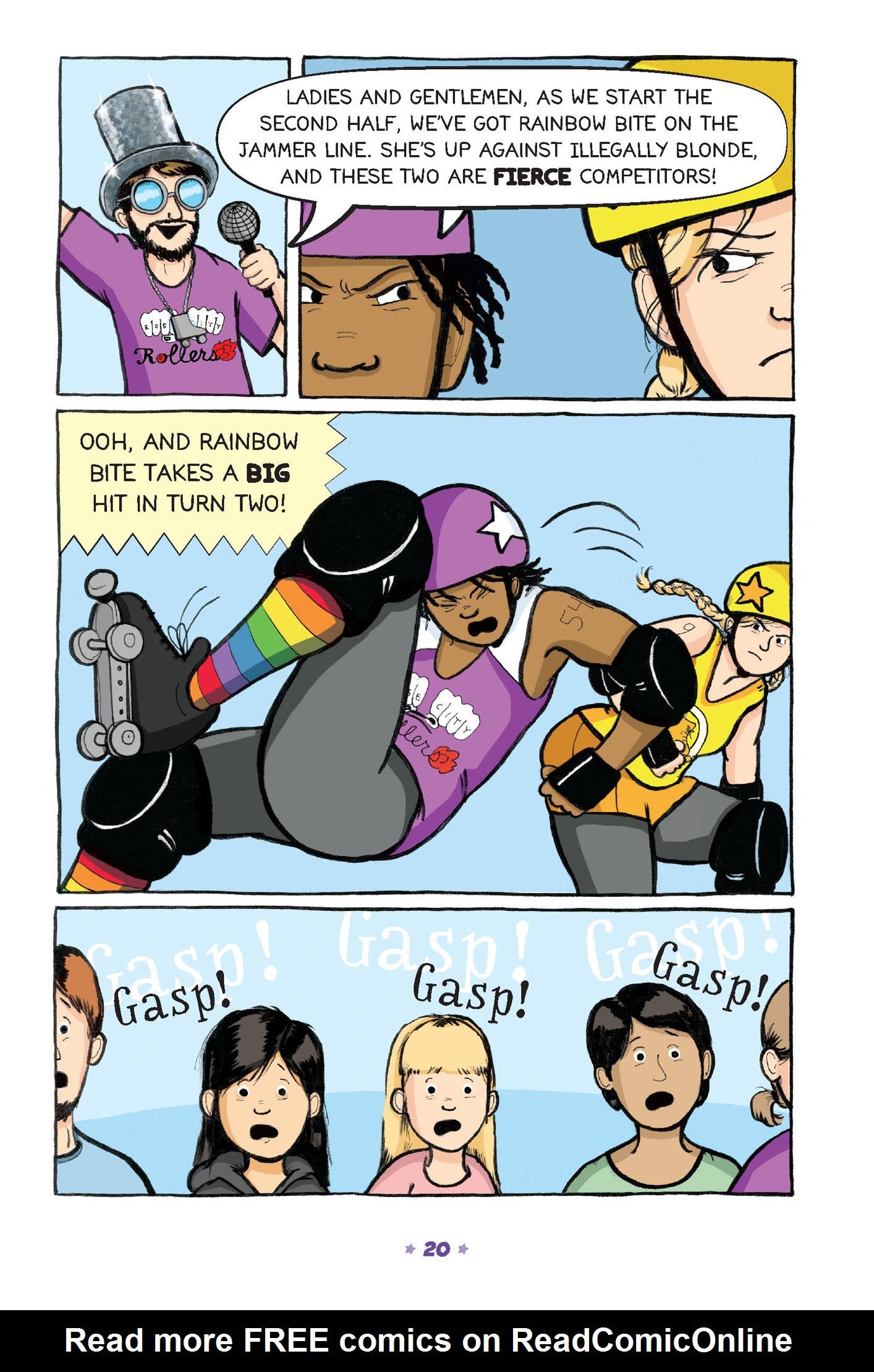 Read online Roller Girl comic -  Issue # TPB (Part 1) - 17