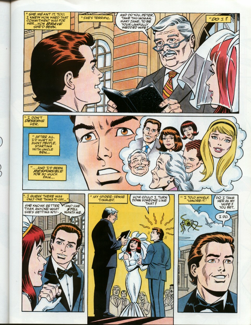 Read online Marvel Graphic Novel comic -  Issue #46 - Spider-Man - Parallel Lives - 47