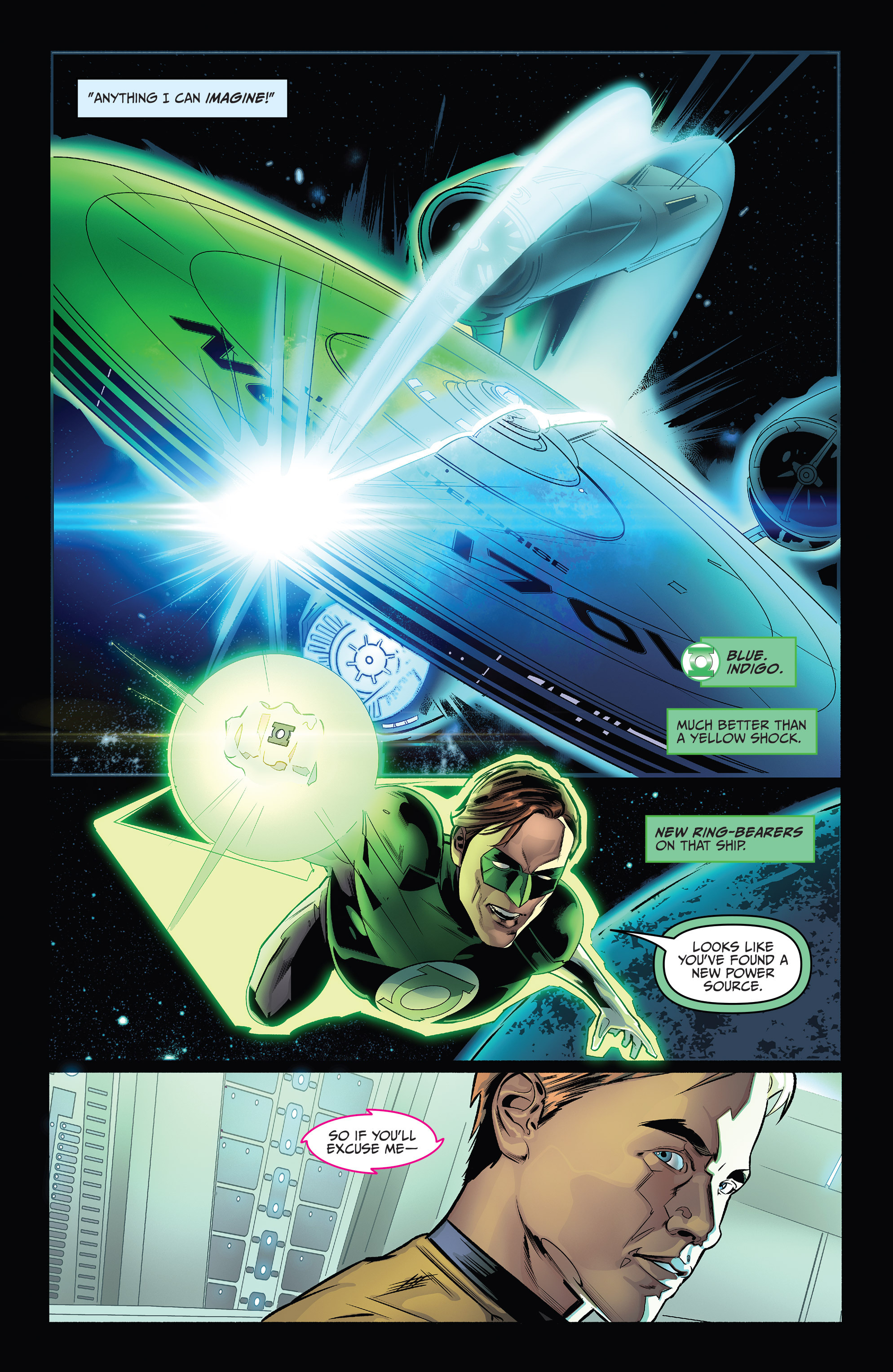 Read online Star Trek/Green Lantern (2015) comic -  Issue #2 - 7