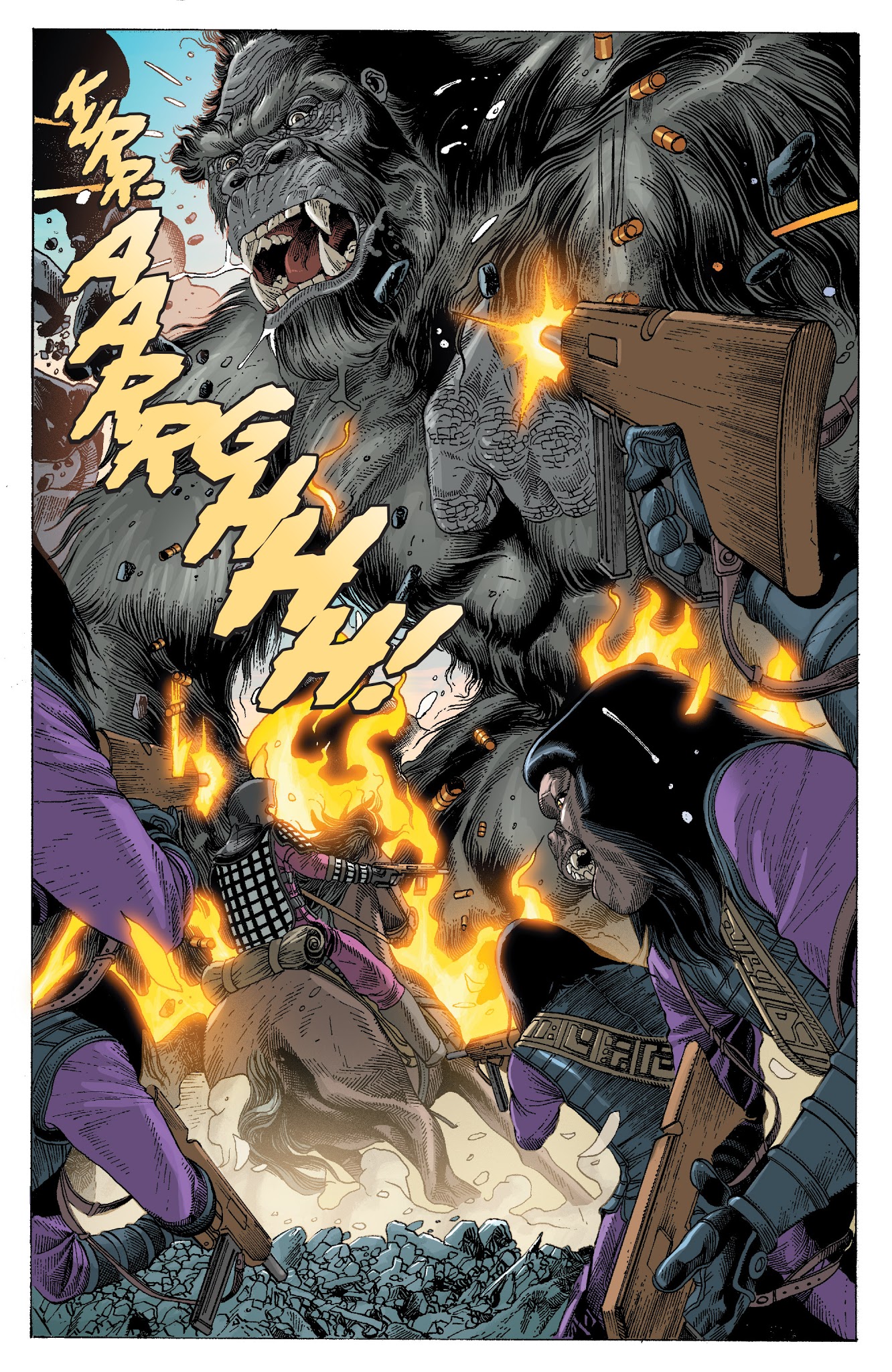 Read online Kong on the Planet of the Apes comic -  Issue #5 - 16
