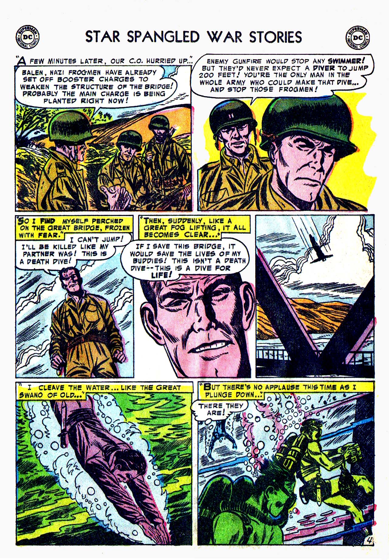 Read online Star Spangled War Stories (1952) comic -  Issue #22 - 21