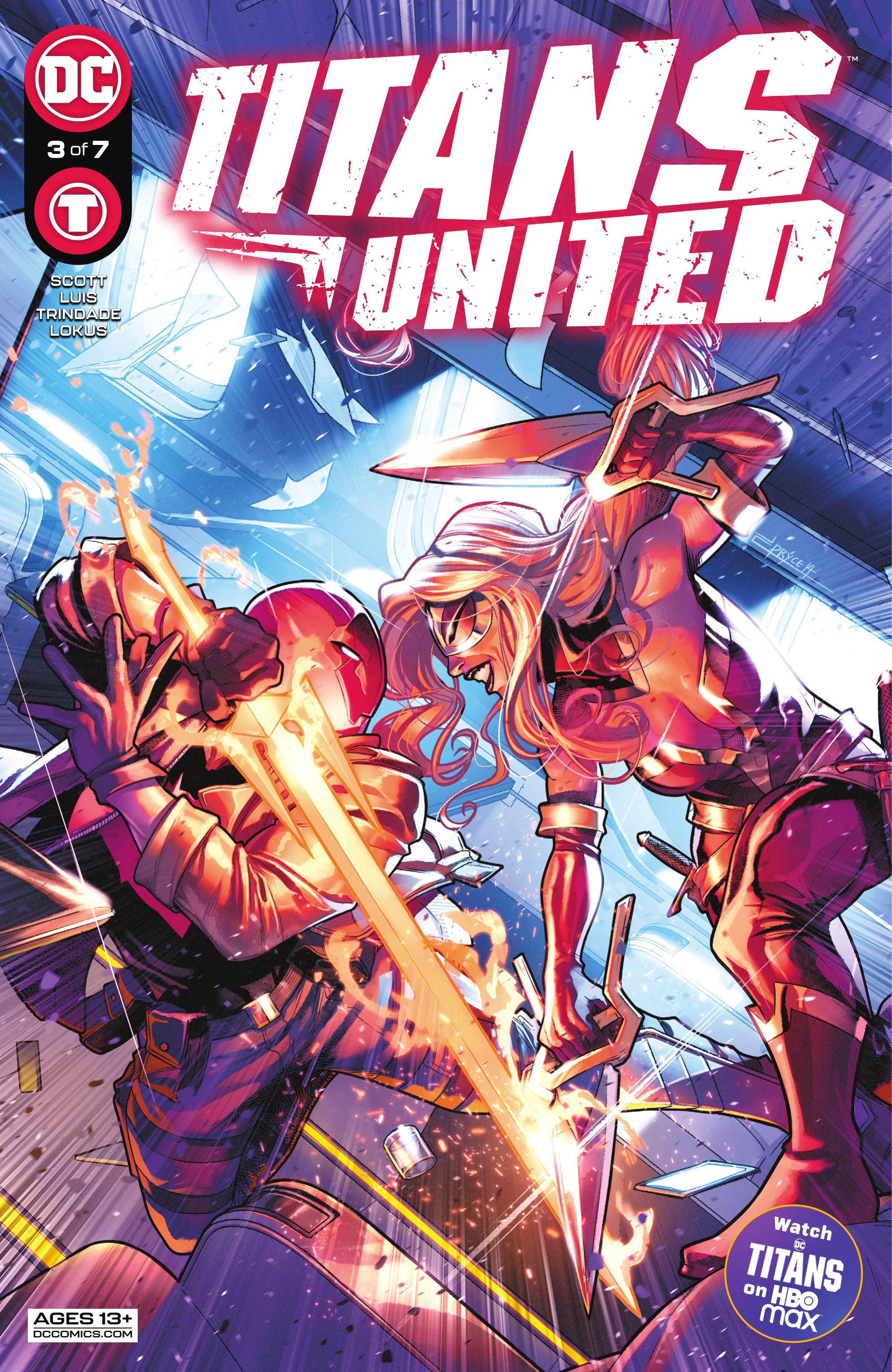 Read online Titans United comic -  Issue #3 - 1