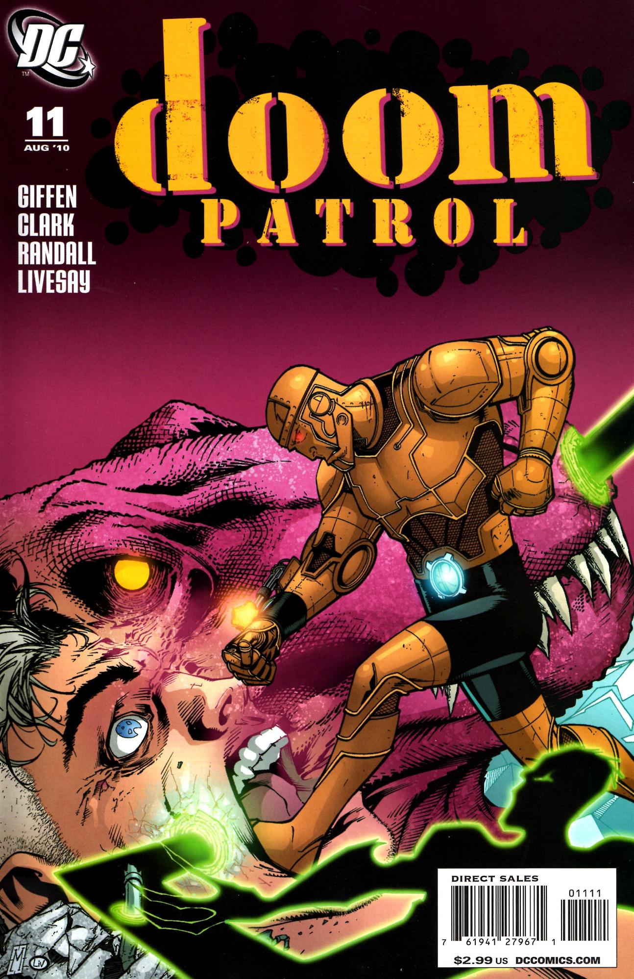 Read online Doom Patrol (2009) comic -  Issue #11 - 1