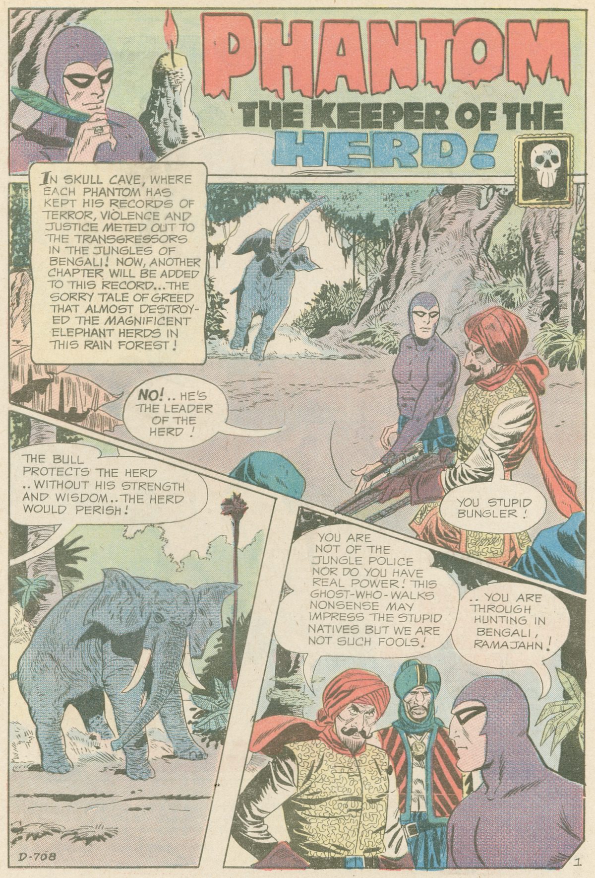 Read online The Phantom (1969) comic -  Issue #42 - 3