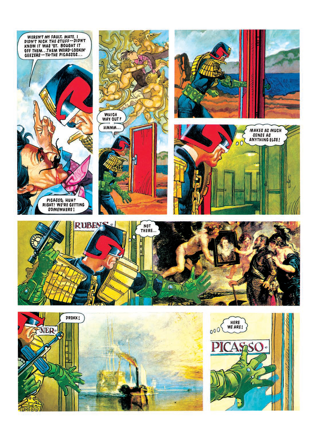Read online Judge Dredd: The Restricted Files comic -  Issue # TPB 3 - 252