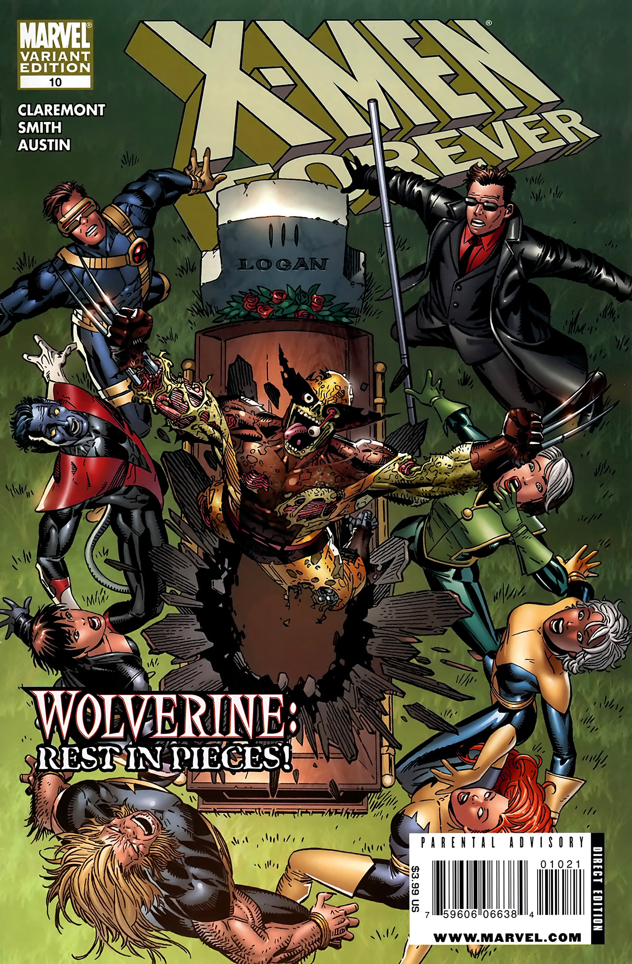 Read online X-Men Forever (2009) comic -  Issue #10 - 2