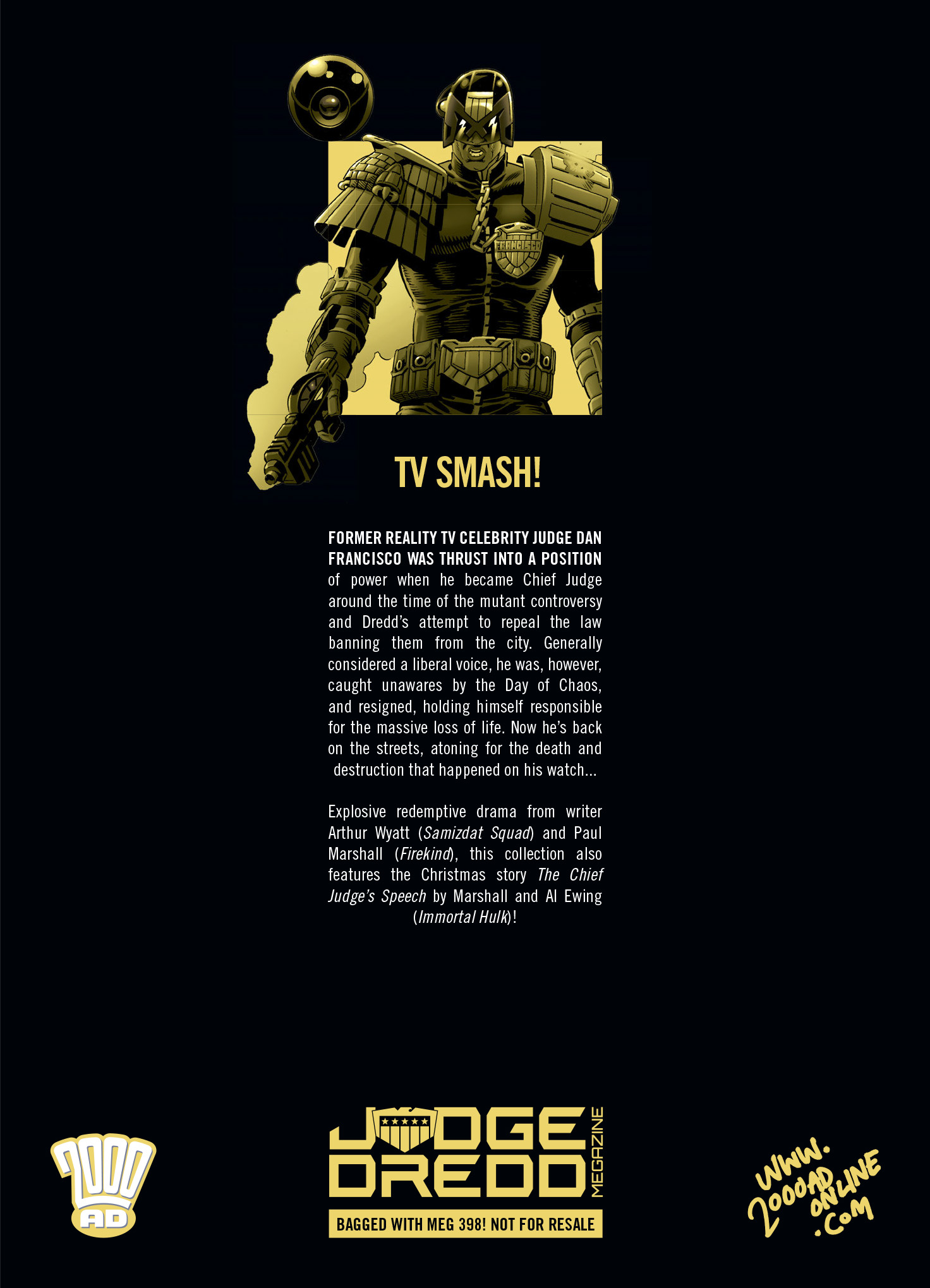 Read online Judge Dredd Megazine (Vol. 5) comic -  Issue #398 - 132