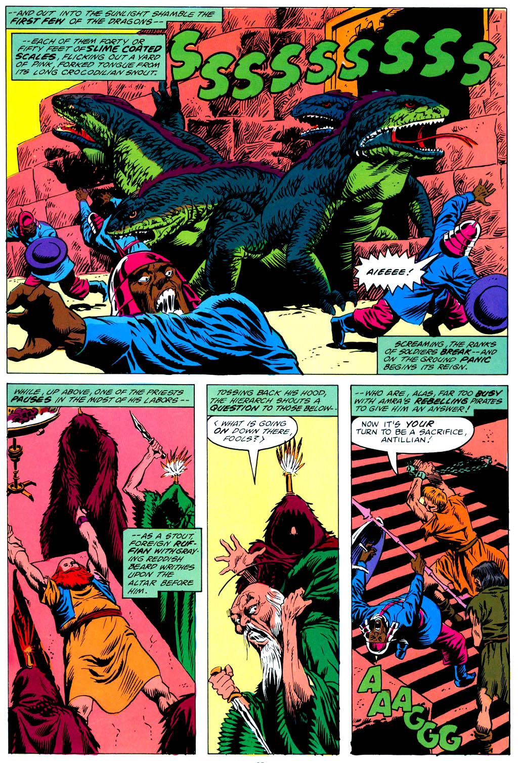 Read online Marvel Graphic Novel comic -  Issue #42 - Conan of the Isles - 88
