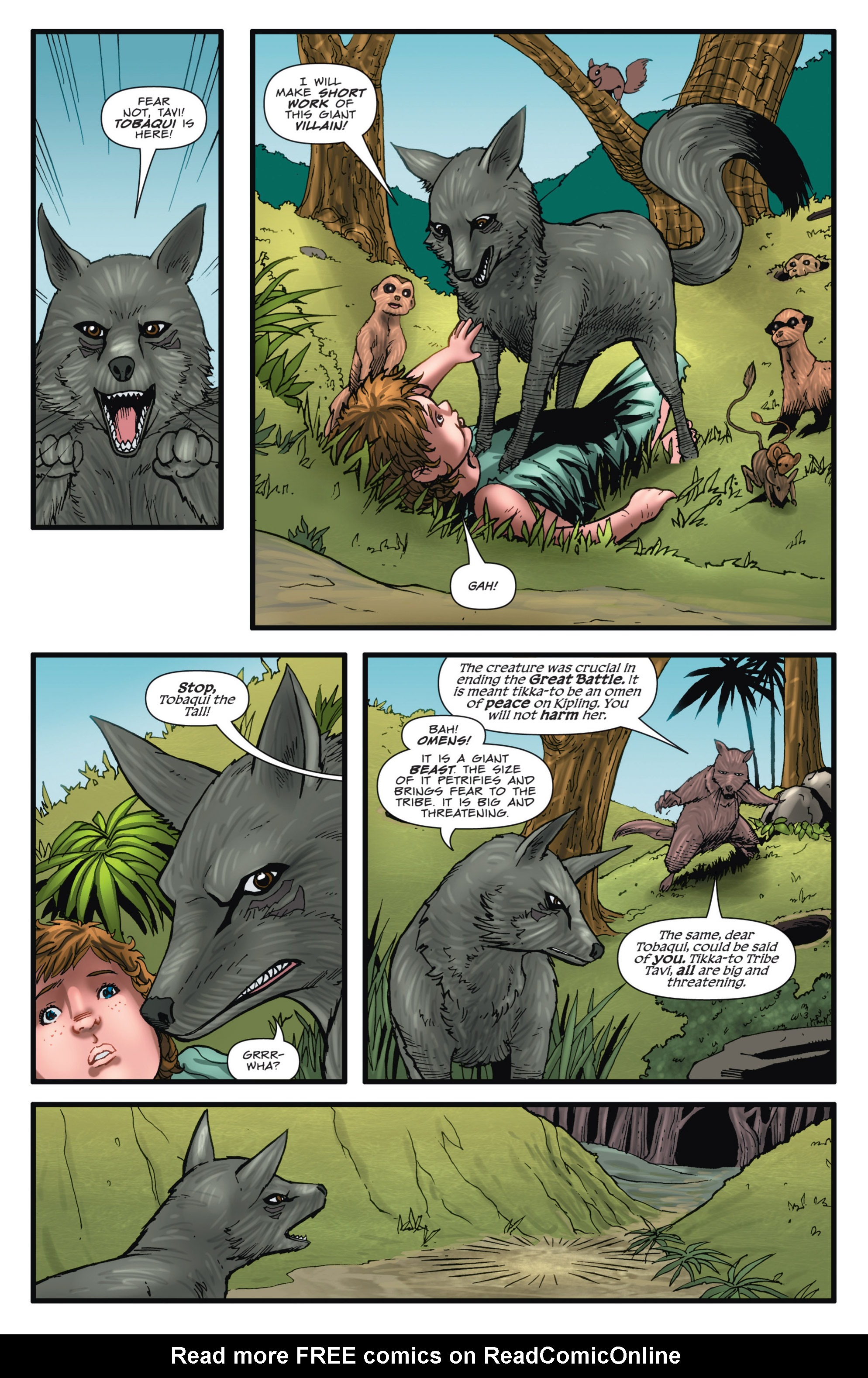Read online Grimm Fairy Tales presents The Jungle Book: Last of the Species comic -  Issue #3 - 25