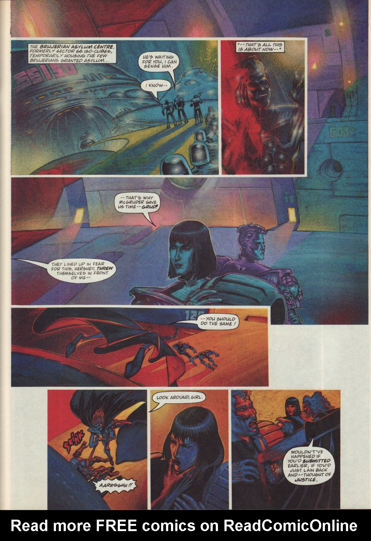 Read online Judge Dredd: The Megazine (vol. 2) comic -  Issue #26 - 28