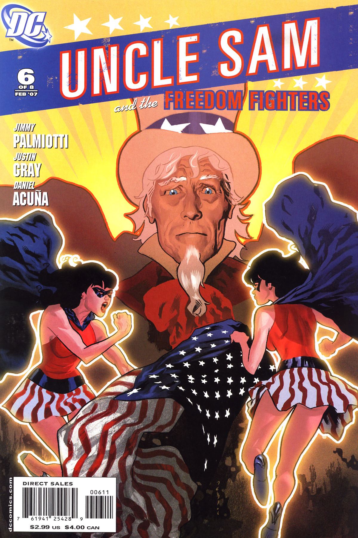 Read online Uncle Sam and the Freedom Fighters (2006) comic -  Issue #6 - 2