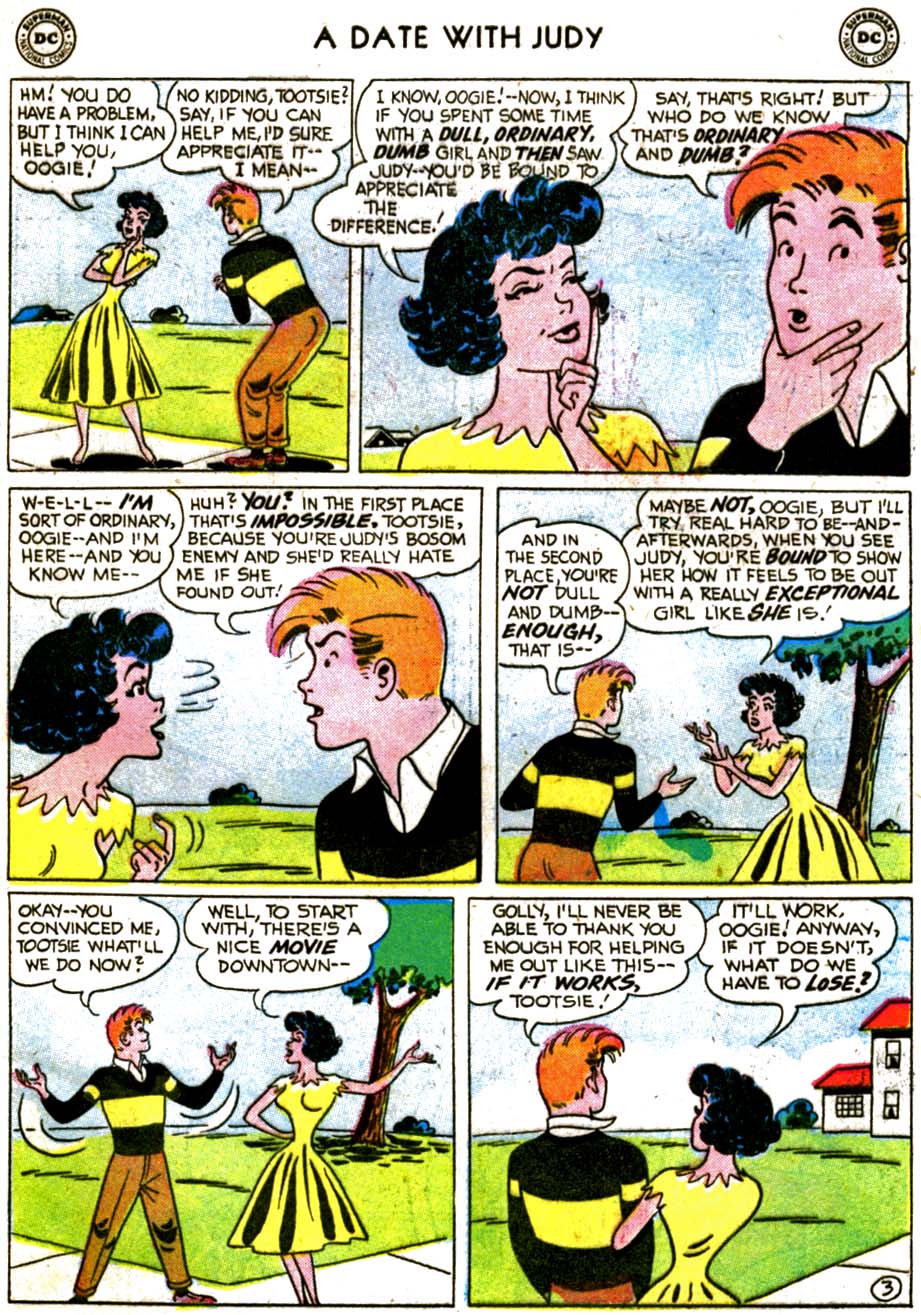 Read online A Date with Judy comic -  Issue #58 - 29